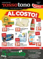 Supermercati Rossotono Market Al costo! - al 18.10.2025