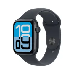 Смарт часовник APPLE WATCH SE3 CELL MIDNIGHT ALUMIN CASE MIDNIGHT SPORT BAND S/M MEPH4 44 MM, GPS, WLAN, ПУЛСОМЕР