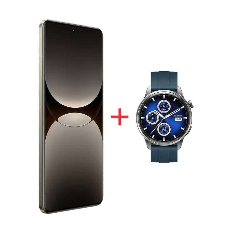 Смартфон GSM REALME GT 7 PRO GRAY+WATCH S2 6.78 ", 512 GB, RAM 12 GB, 50+50+8 MP, 5G