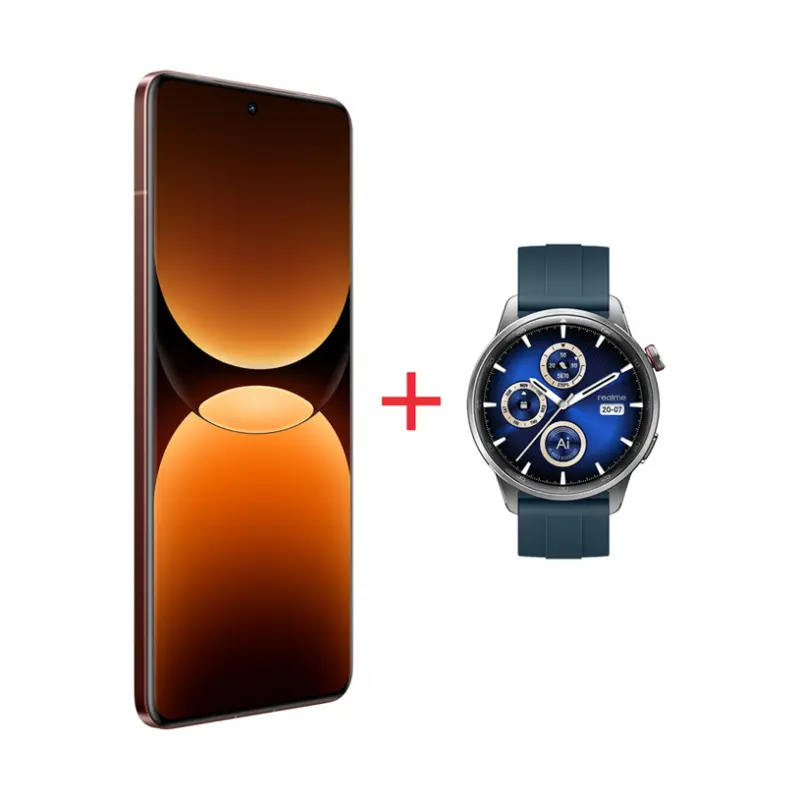 Смартфон GSM REALME GT 7 PRO ORАNGЕ+WATCH S2 6.78 ", 512 GB, RAM 12 GB, 50+50+8 MP, 5G