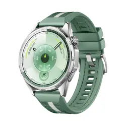 Смарт часовник HUAWEI WATCH GT 6 Green ATM-B19W Green Woven Strap 46 MM, GPS, ПУЛСОМЕР, SPO2