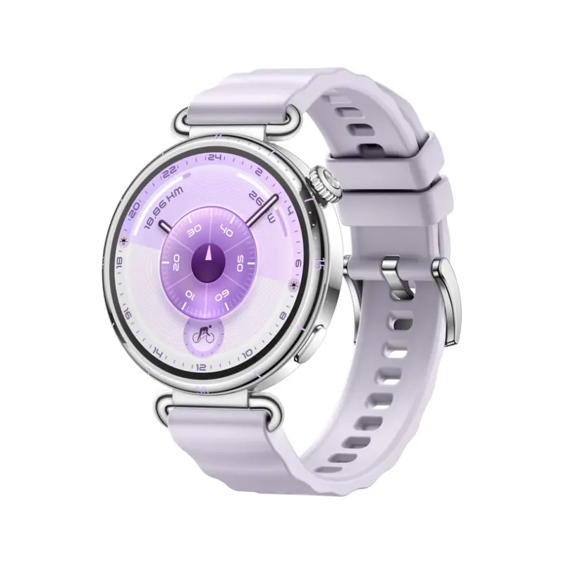 Смарт часовник HUAWEI WATCH GT 6 Purple KSU-B19FC Purple Fluoroelastomer Strap 41 MM, GPS, ПУЛСОМЕР, SPO2