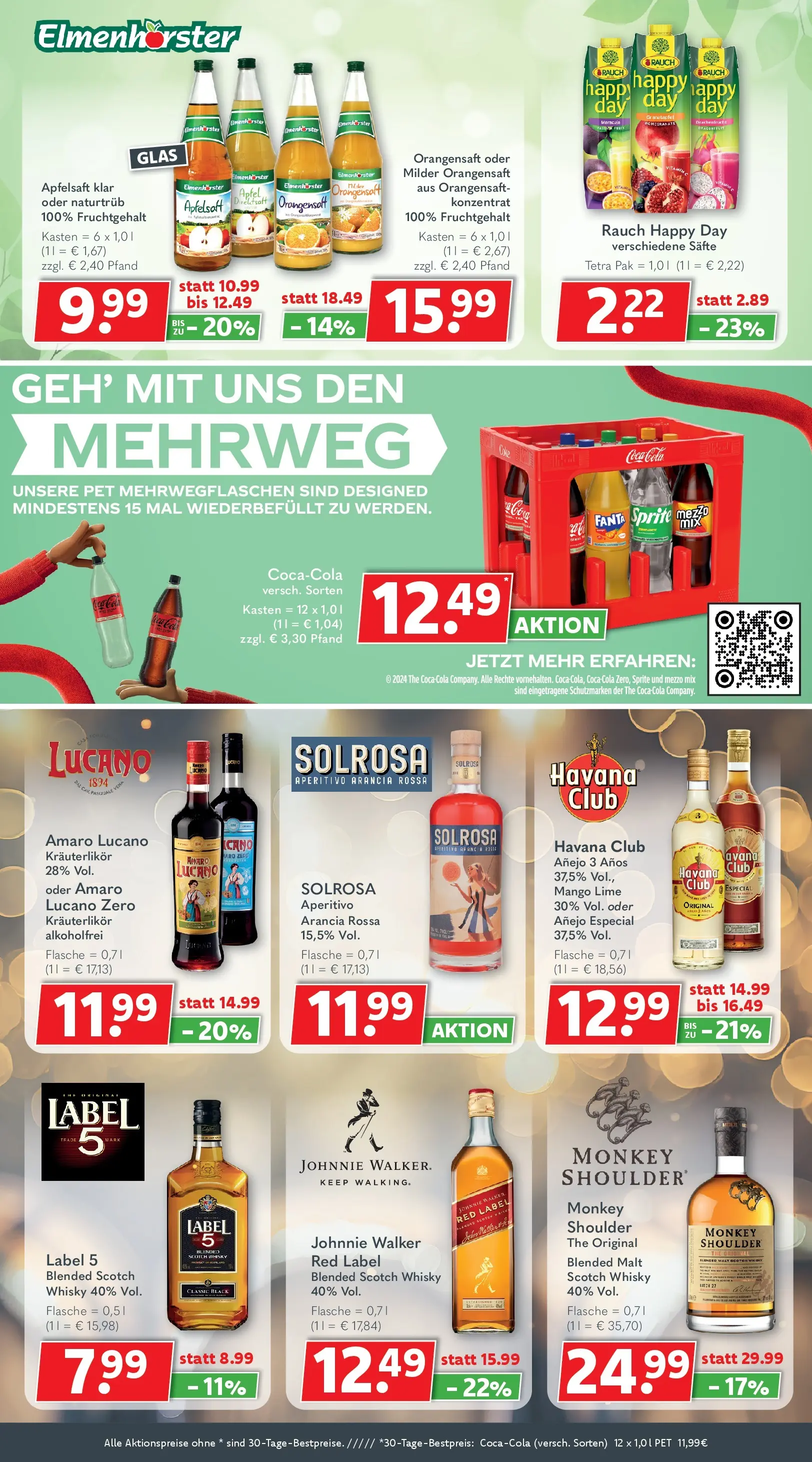Getränkeland - Getränkeland: Getränkeangebote (ab 13.10.2025) zum Blättern | Seite: 5 | Produkte: Whisky, Granatapfel, Coca cola, Fanta