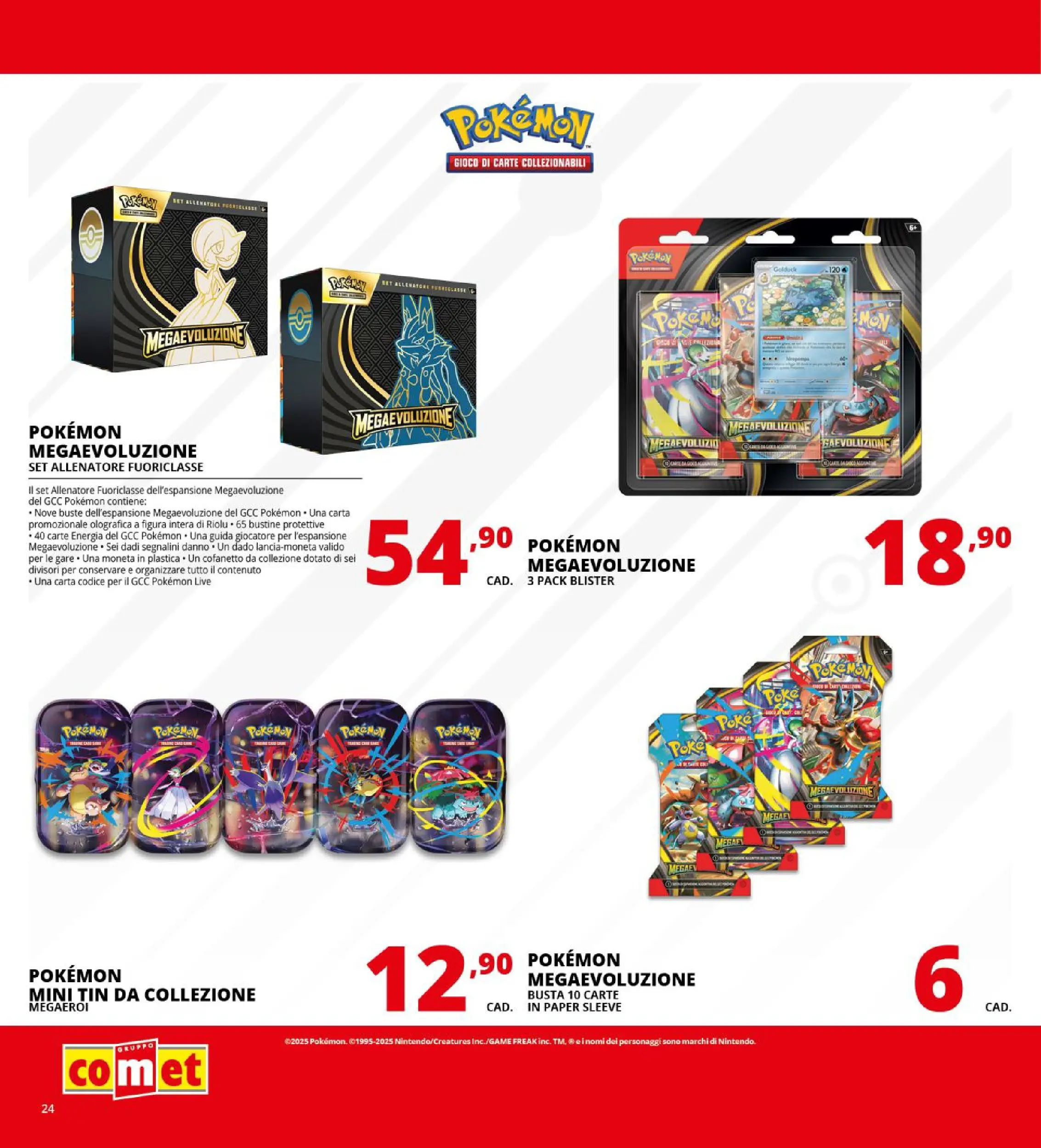 Nuovo Volantino Comet	 dal 09/10/2025 > offerte anteprima 🛍️ | Pagina: 24 | Prodotti: Giocatore, Gioco