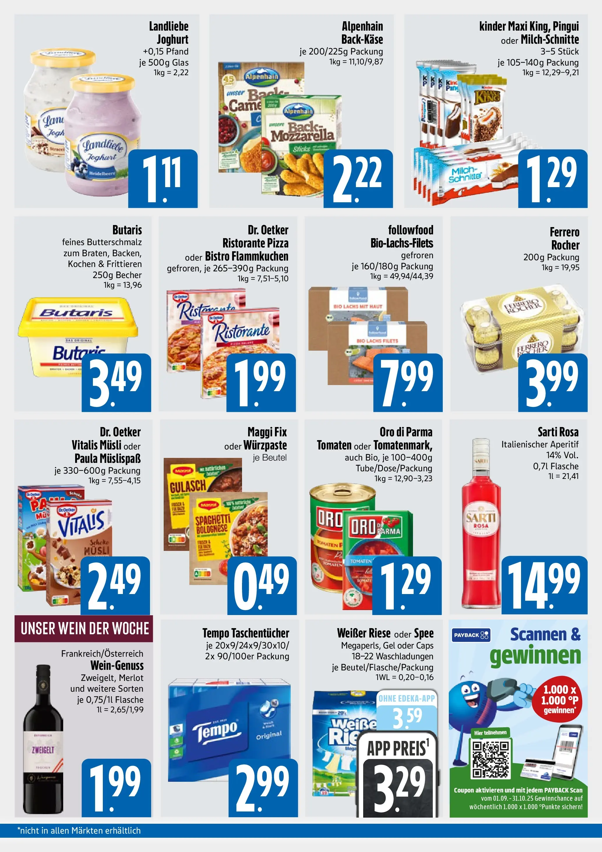 Edeka prospekt München	 (ab 13.10.2025) » Angebote Online | Seite: 2 | Produkte: Ferrero rocher, Lachs, Gulasch, Maggi fix