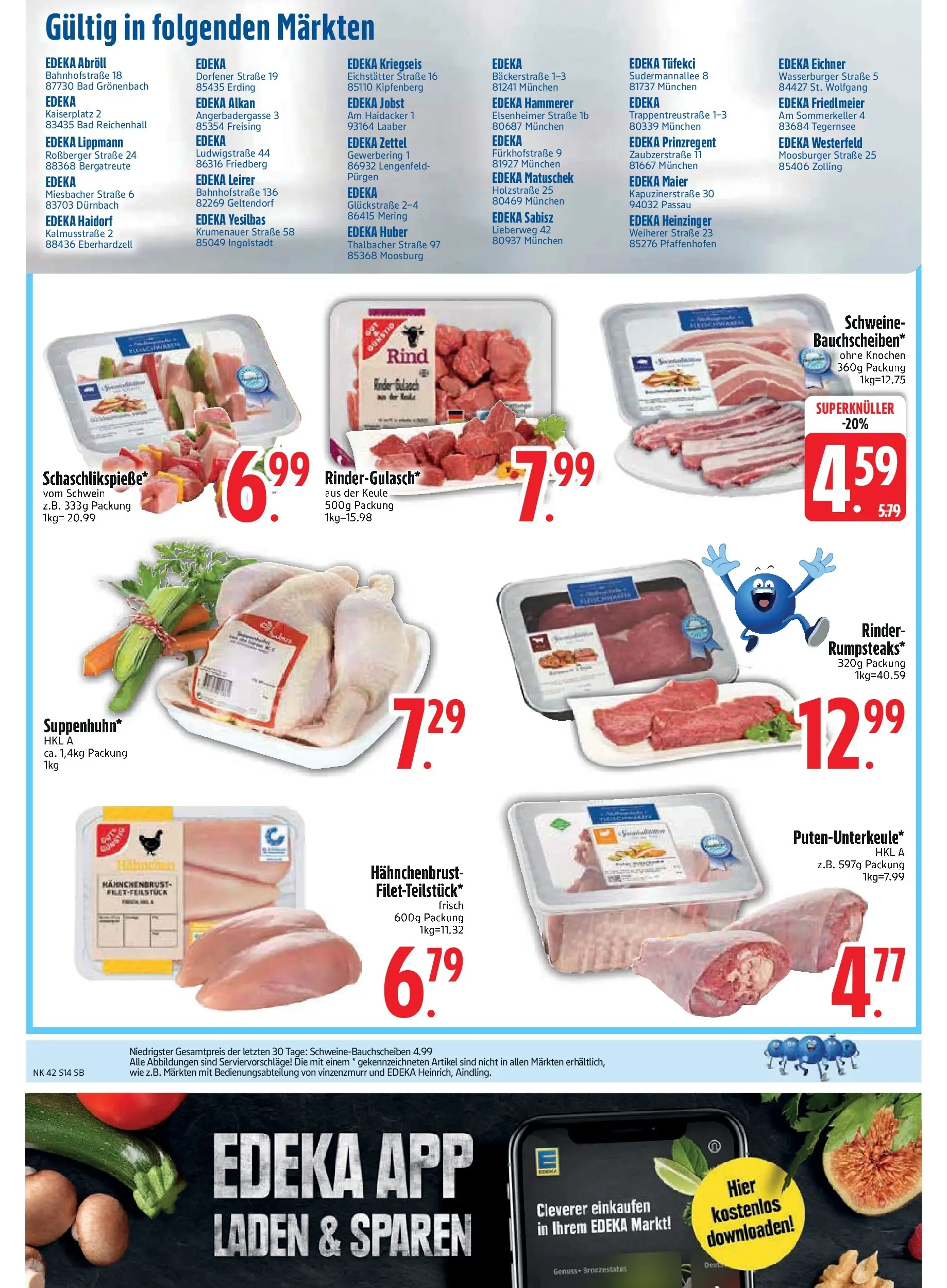 Edeka prospekt Bodenwöhr	 (ab 13.10.2025) » Angebote Online | Seite: 16 | Produkte: Bad, Hahnchenbrust