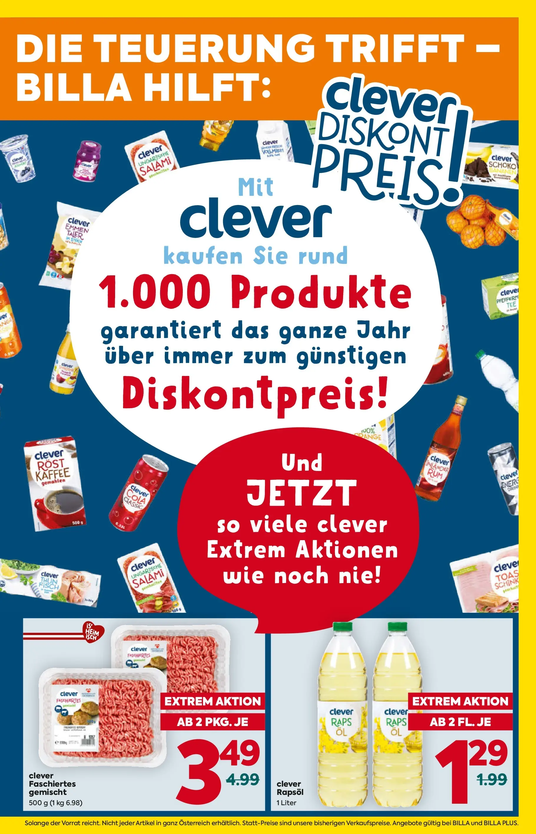 Billa - BILLA: Flugblatt gültig bei BILLA & BILLA PLUS ab 15.10.2025 - Angebote, Prospekt | Seite: 3 | Produkte: Kaffee, Salami, Fisch
