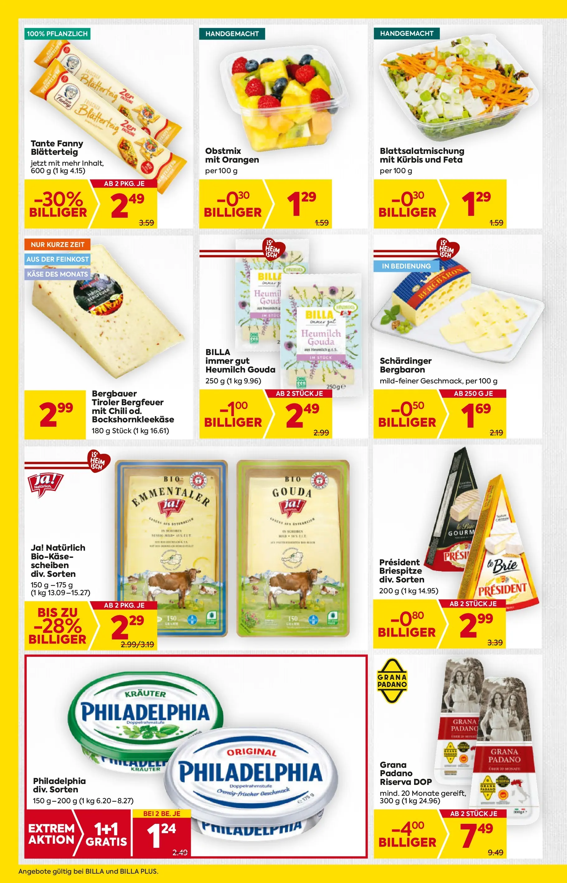 Billa - BILLA: Flugblatt gültig bei BILLA & BILLA PLUS ab 15.10.2025 - Angebote, Prospekt | Seite: 16 | Produkte: Chili, Kürbis, Käse, Orangen