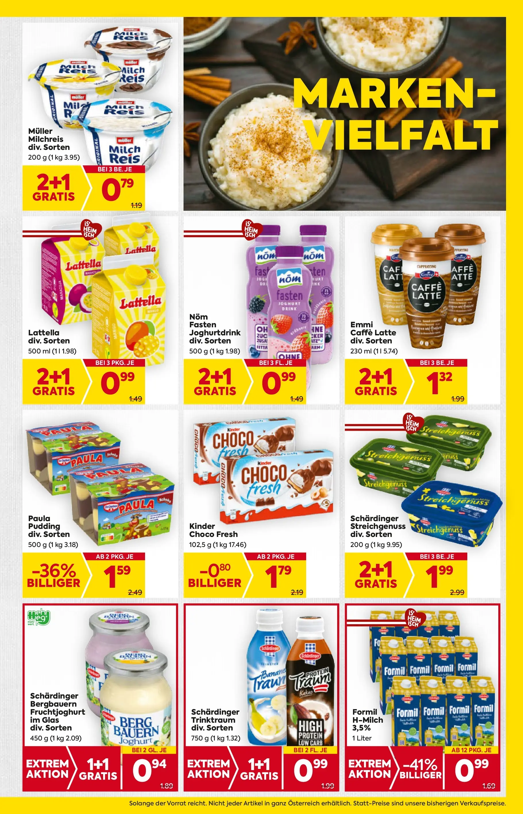 Billa - BILLA: Flugblatt gültig bei BILLA & BILLA PLUS ab 15.10.2025 - Angebote, Prospekt | Seite: 17 | Produkte: Milch, Joghurt, Reis
