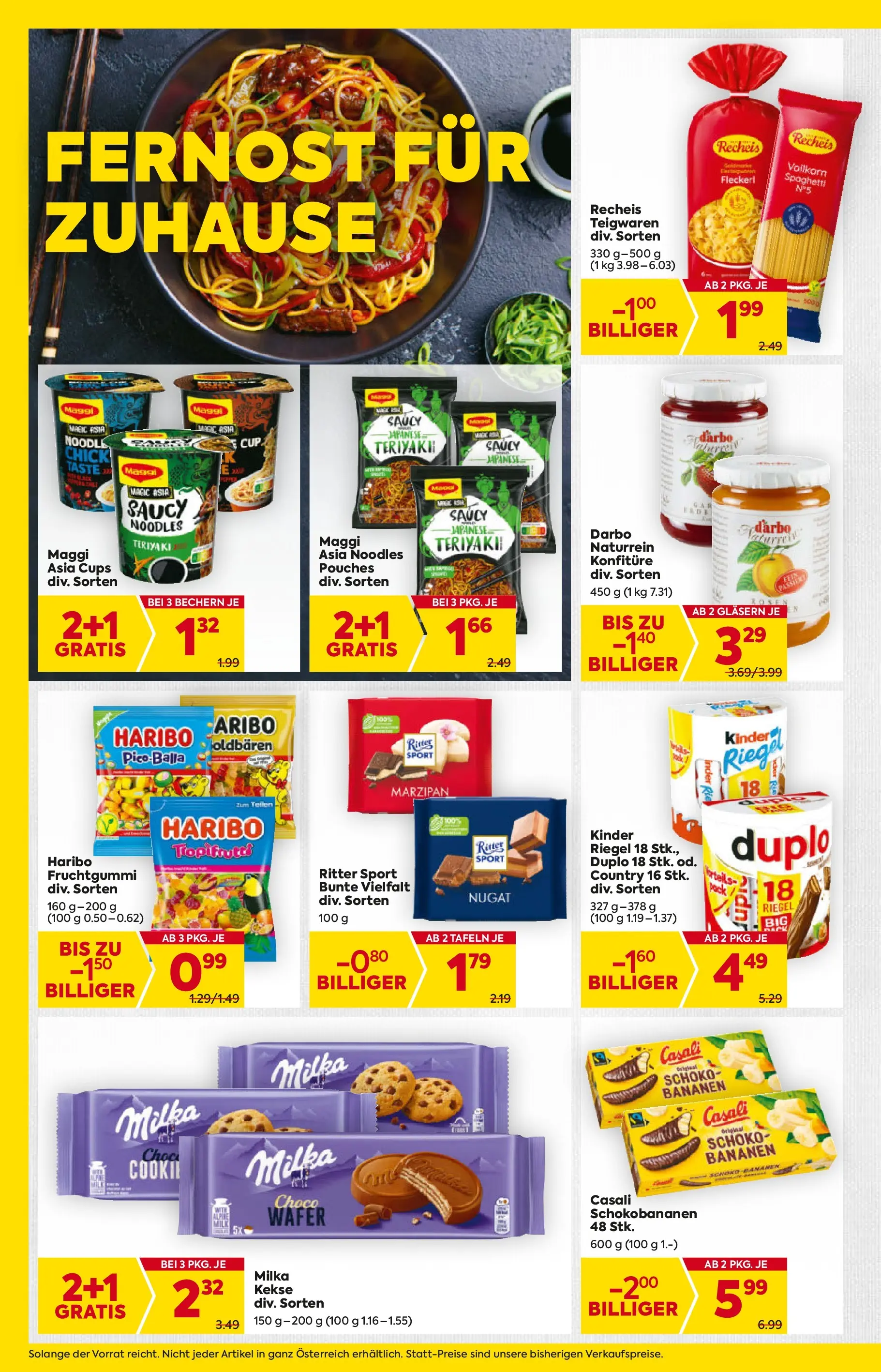 Billa - BILLA: Flugblatt gültig bei BILLA & BILLA PLUS ab 15.10.2025 - Angebote, Prospekt | Seite: 18 | Produkte: Kekse, Hajdina liszt, Bananen