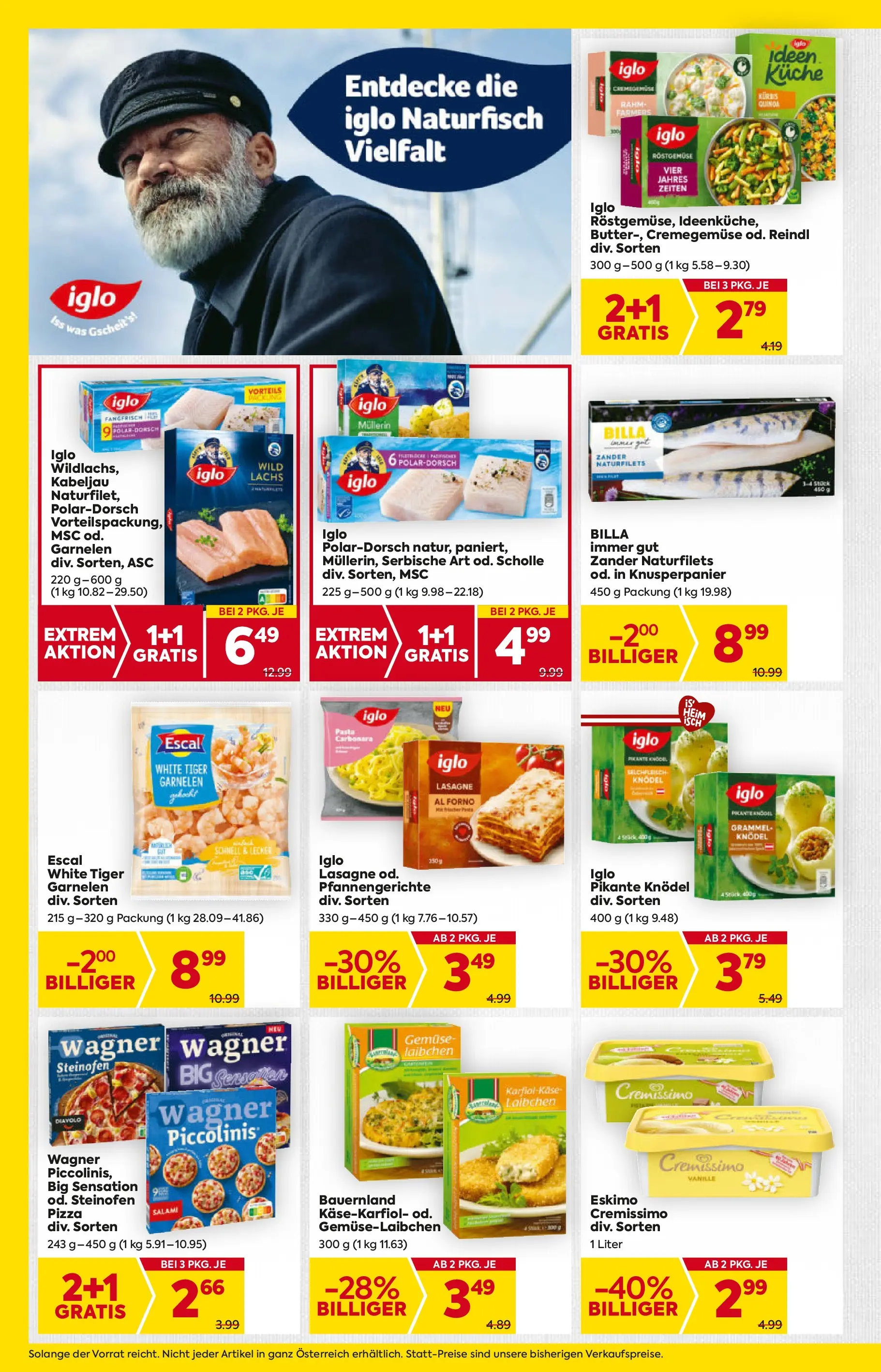 Billa - BILLA: Flugblatt gültig bei BILLA & BILLA PLUS ab 15.10.2025 - Angebote, Prospekt | Seite: 20 | Produkte: Pasta, Gemüse, Kürbis, Salami