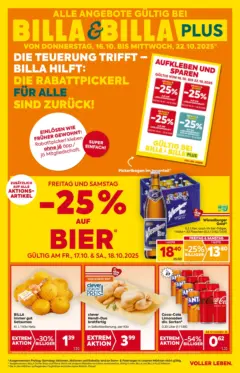 Billa - BILLA: Flugblatt gültig bei BILLA & BILLA PLUS ab 15.10.2025 gültig