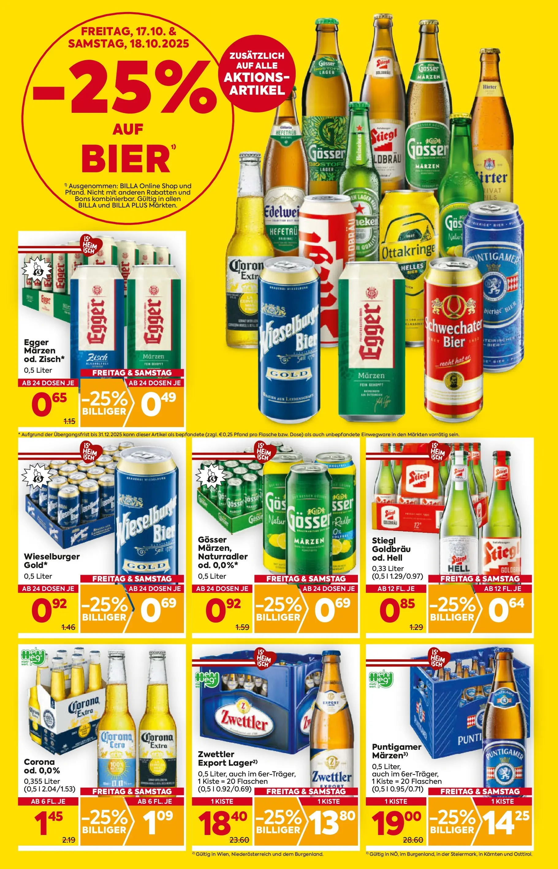 Billa - BILLA: Flugblatt gültig bei BILLA & BILLA PLUS ab 15.10.2025 - Angebote, Prospekt | Seite: 2
