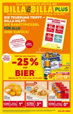 Billa - BILLA: Flugblatt gültig bei BILLA & BILLA PLUS ab 15.10.2025 gültig