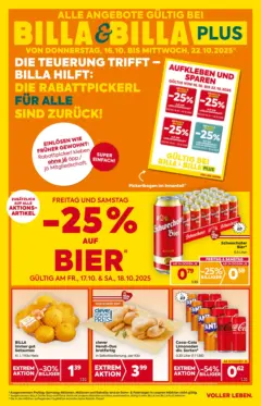 Billa - BILLA: Flugblatt gültig bei BILLA & BILLA PLUS ab 15.10.2025 gültig