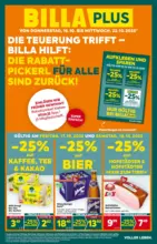 BILLA PLUS: Flugblatt Wien