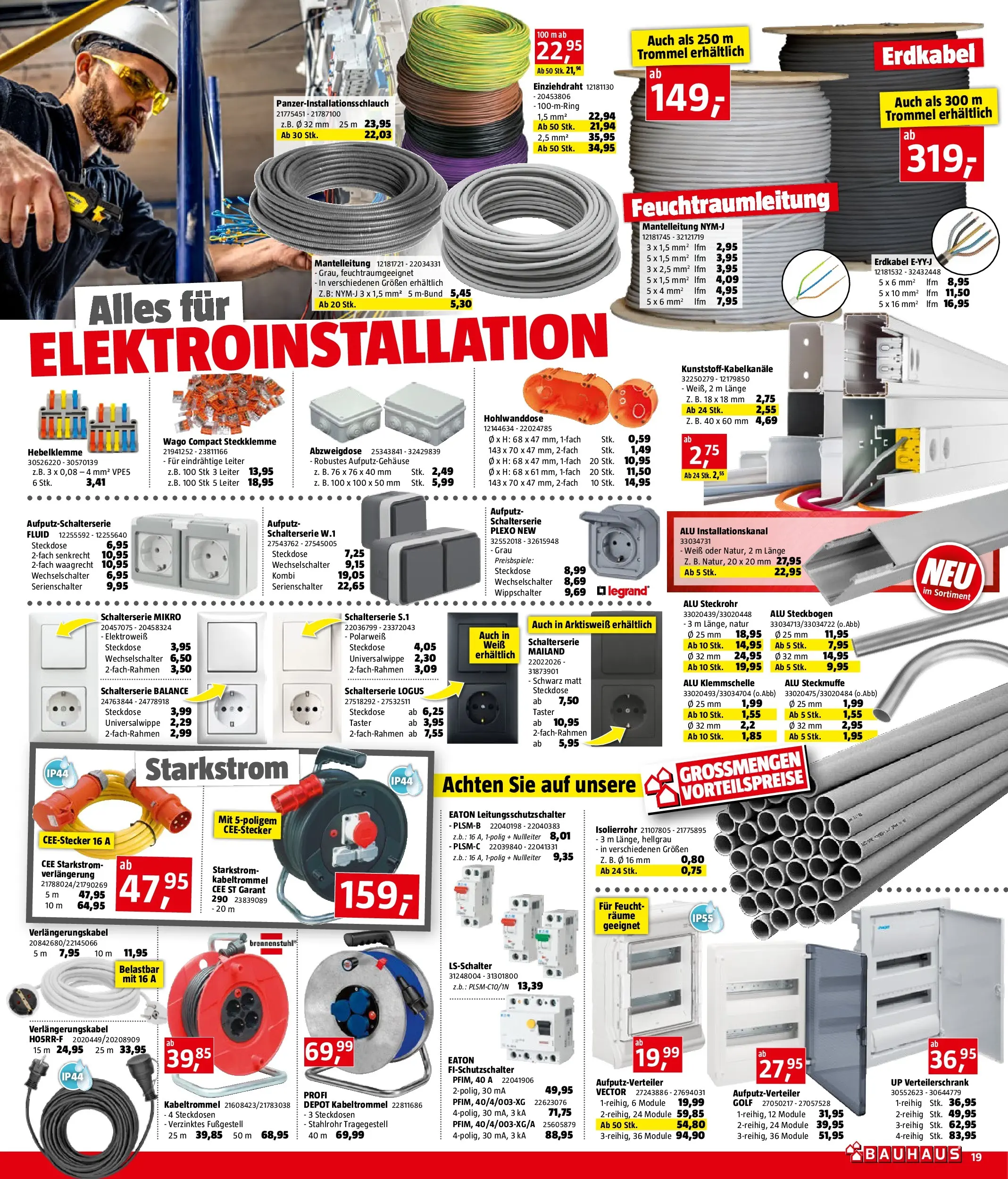 Bauhaus Prospekt aktuell von 14.10.2025 - Aktuelle Angebote | Seite: 19