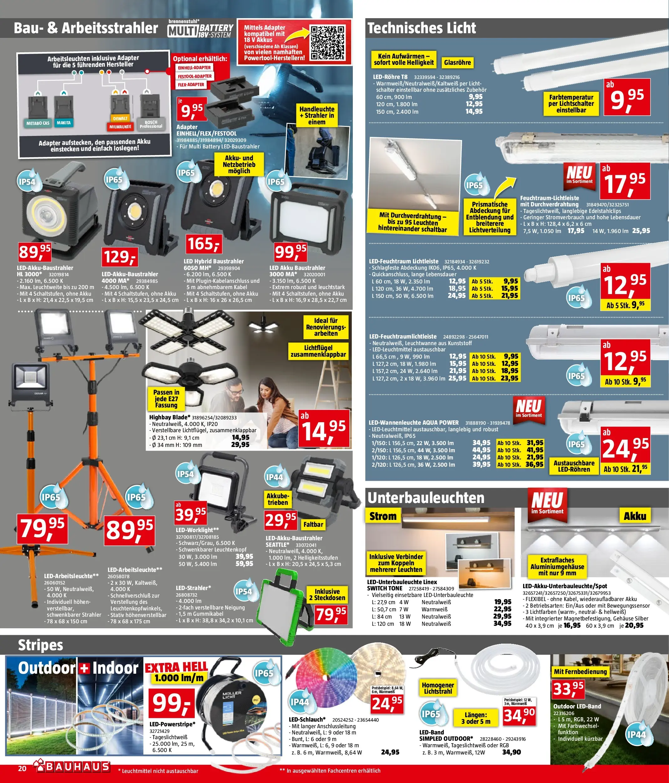 Bauhaus Prospekt aktuell von 14.10.2025 - Aktuelle Angebote | Seite: 20