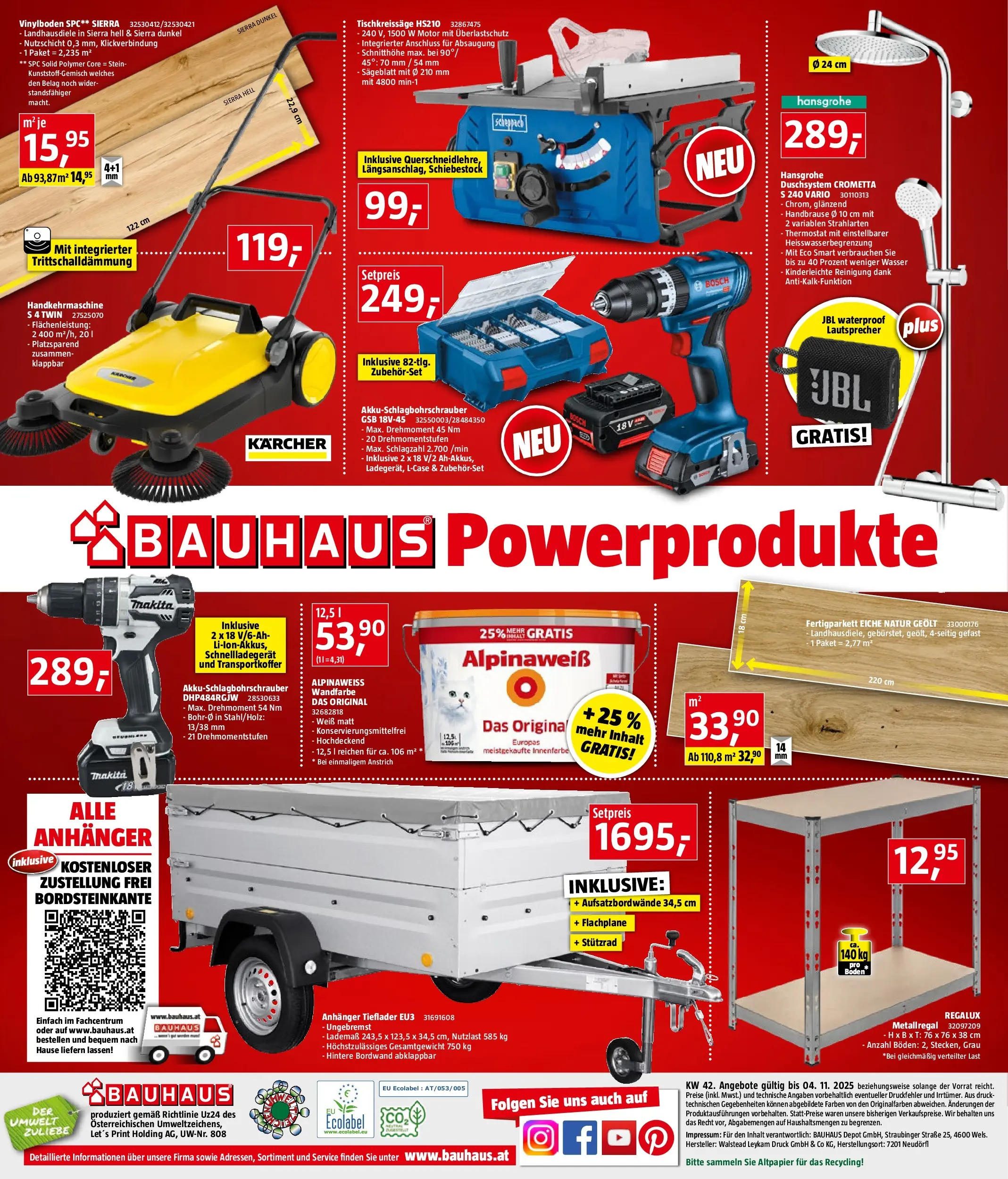 Bauhaus Prospekt aktuell von 14.10.2025 - Aktuelle Angebote | Seite: 24