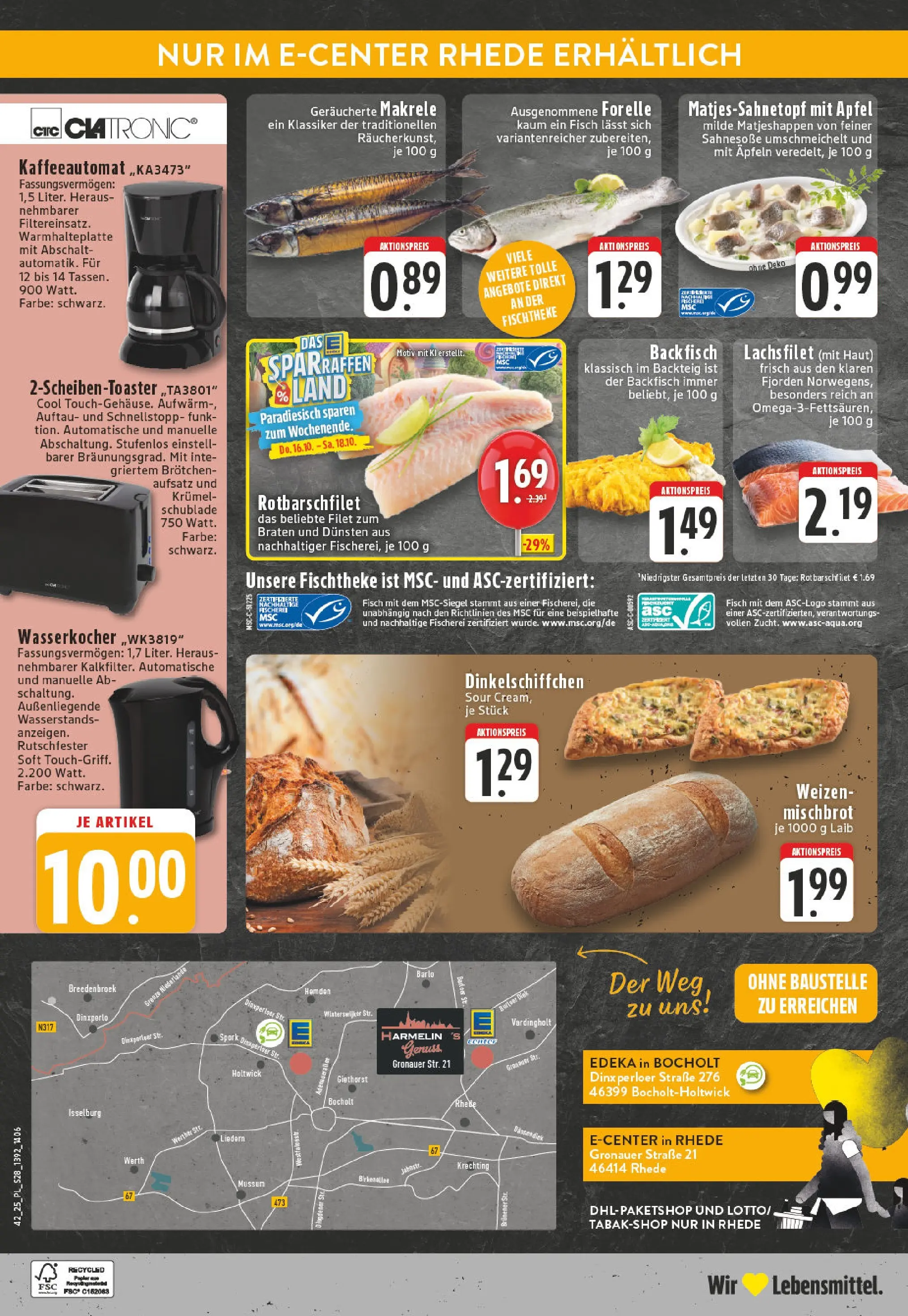 Edeka prospekt Bocholt - Holtwick	 (ab 13.10.2025) » Angebote Online | Seite: 28 | Produkte: Wasserkocher, Äpfel, Apple, Fisch
