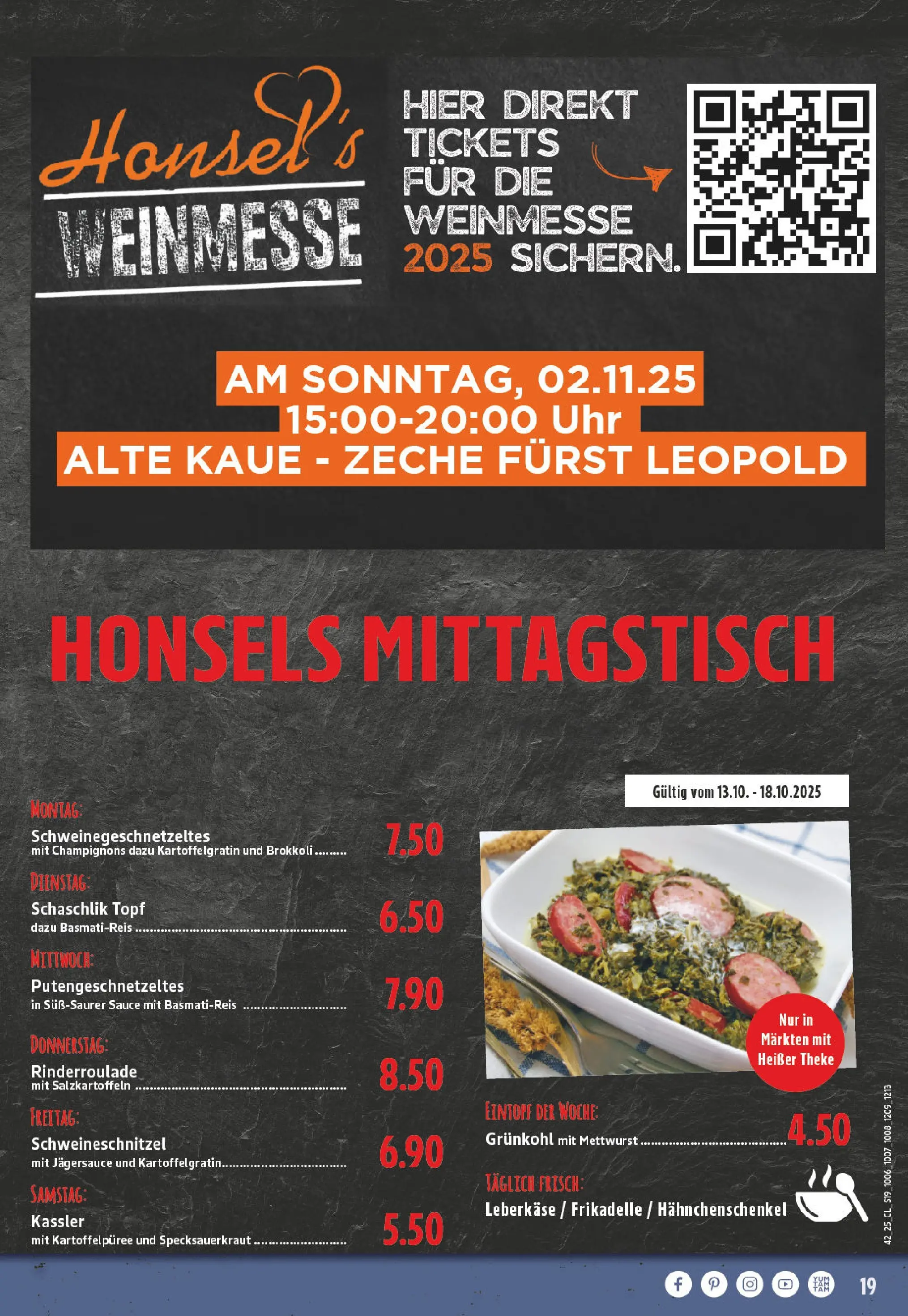 Edeka prospekt Dorsten	 (ab 13.10.2025) » Angebote Online | Seite: 19 | Produkte: Basmatireis, Theke, Champignons, Uhr