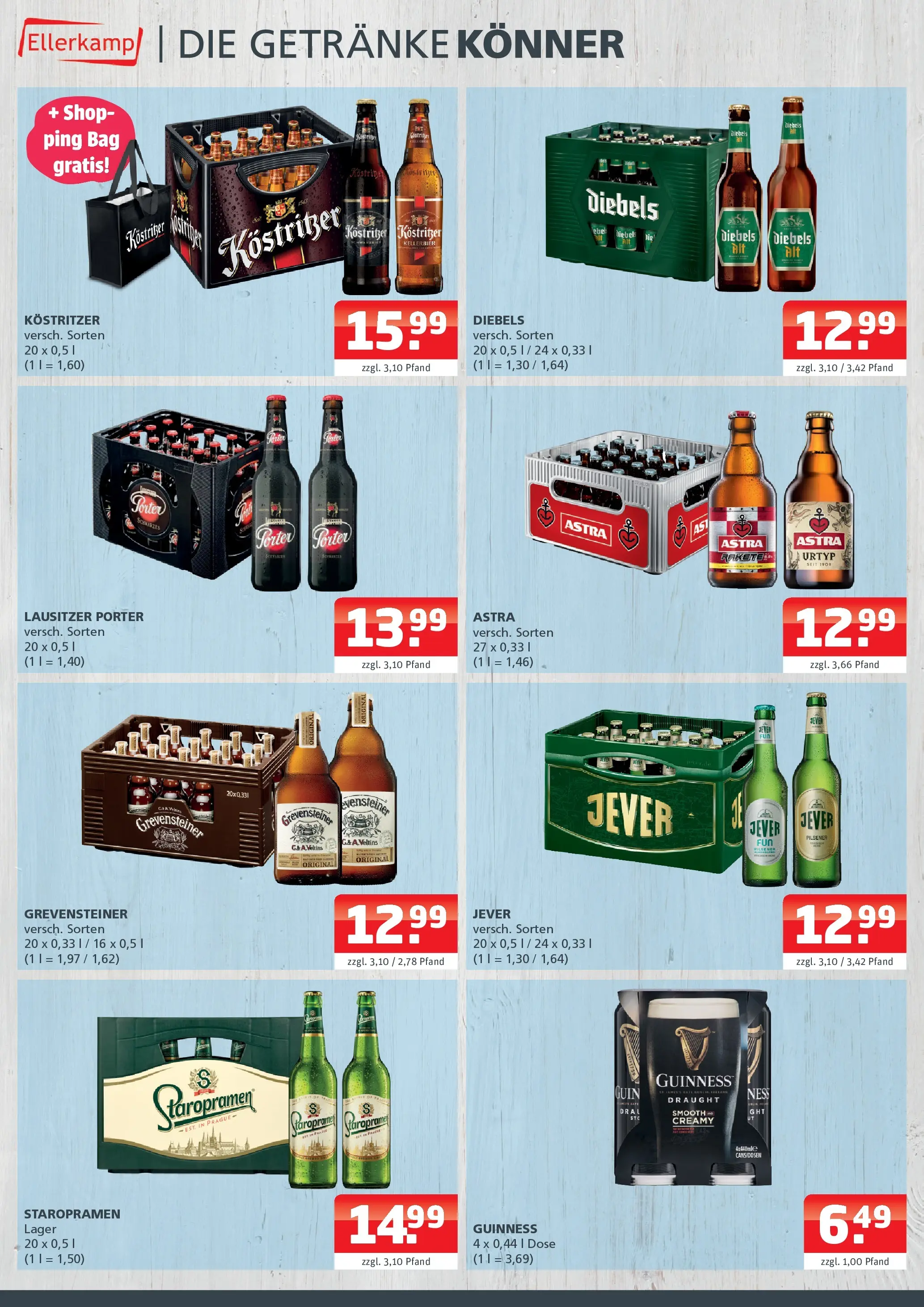 Entdecke - Getränke Ellerkamp: Getränkeangebote (ab 12.10.2025) zum Blättern | Seite: 2 | Produkte: Kostritzer, Jever, Diebels, Veltins