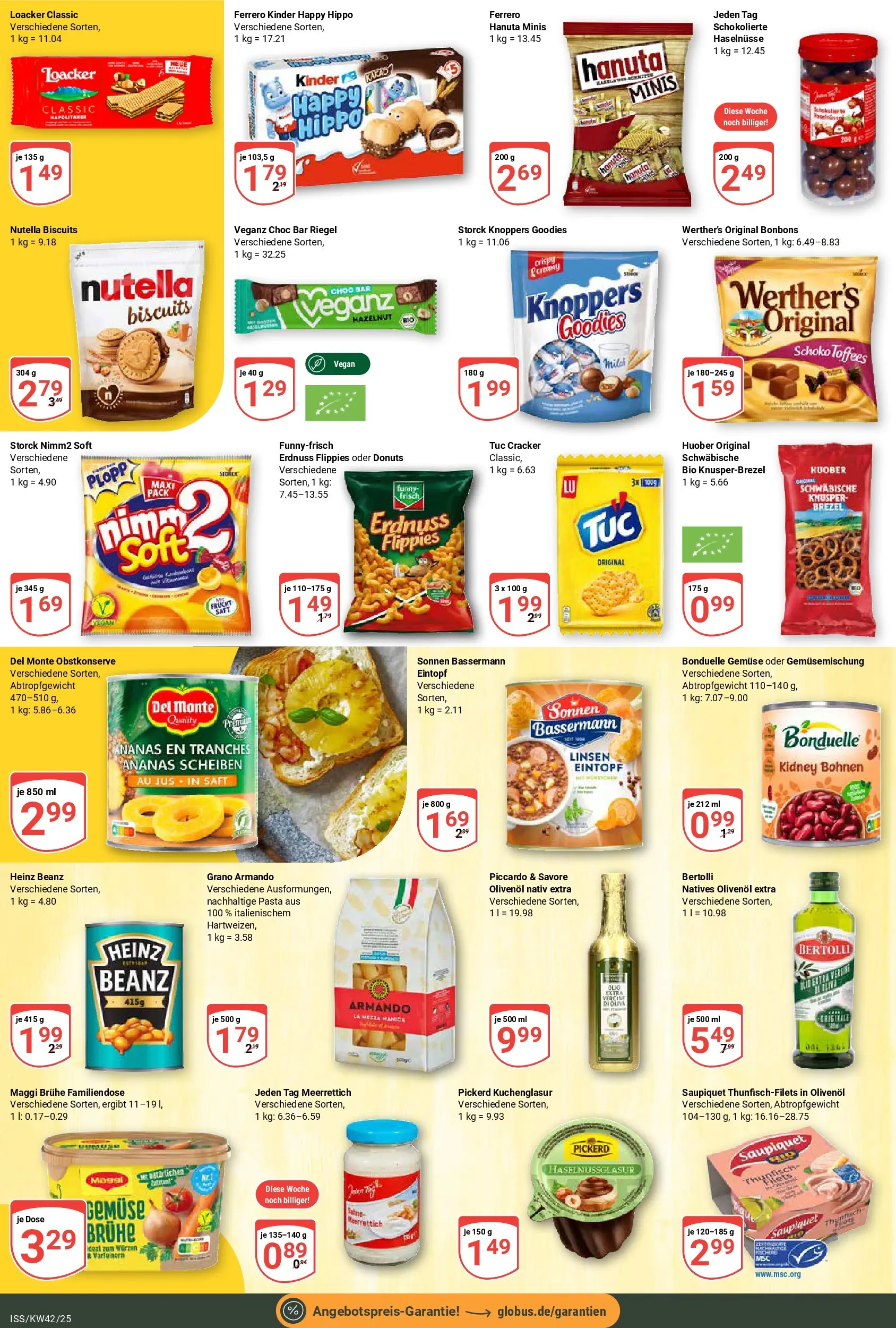 Globus prospekt Isserstedt	 (ab 12.10.2025) » Angebote online | Seite: 12 | Produkte: Milch, Thunfisch, Nutella, Donuts