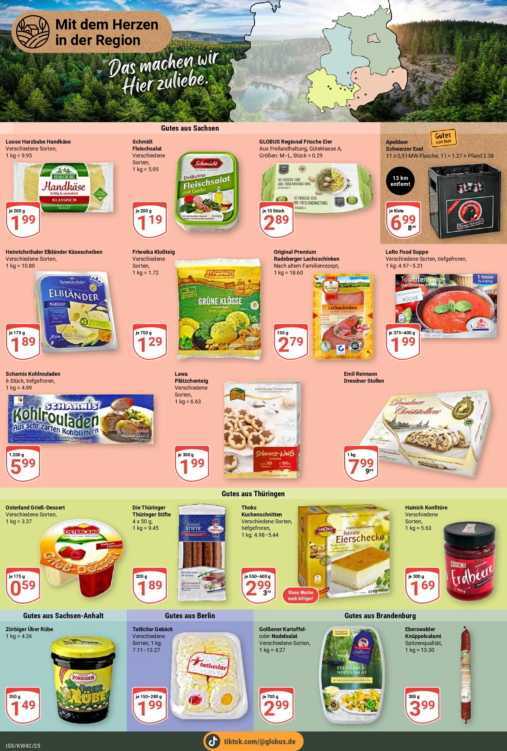 Globus prospekt Isserstedt	 (ab 12.10.2025) » Angebote online | Seite: 15 | Produkte: Eier, Küche, Lachs, Schinken
