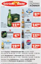 Getränke Oase Getränke Oase: Getränkeangebote - bis 18.10.2025