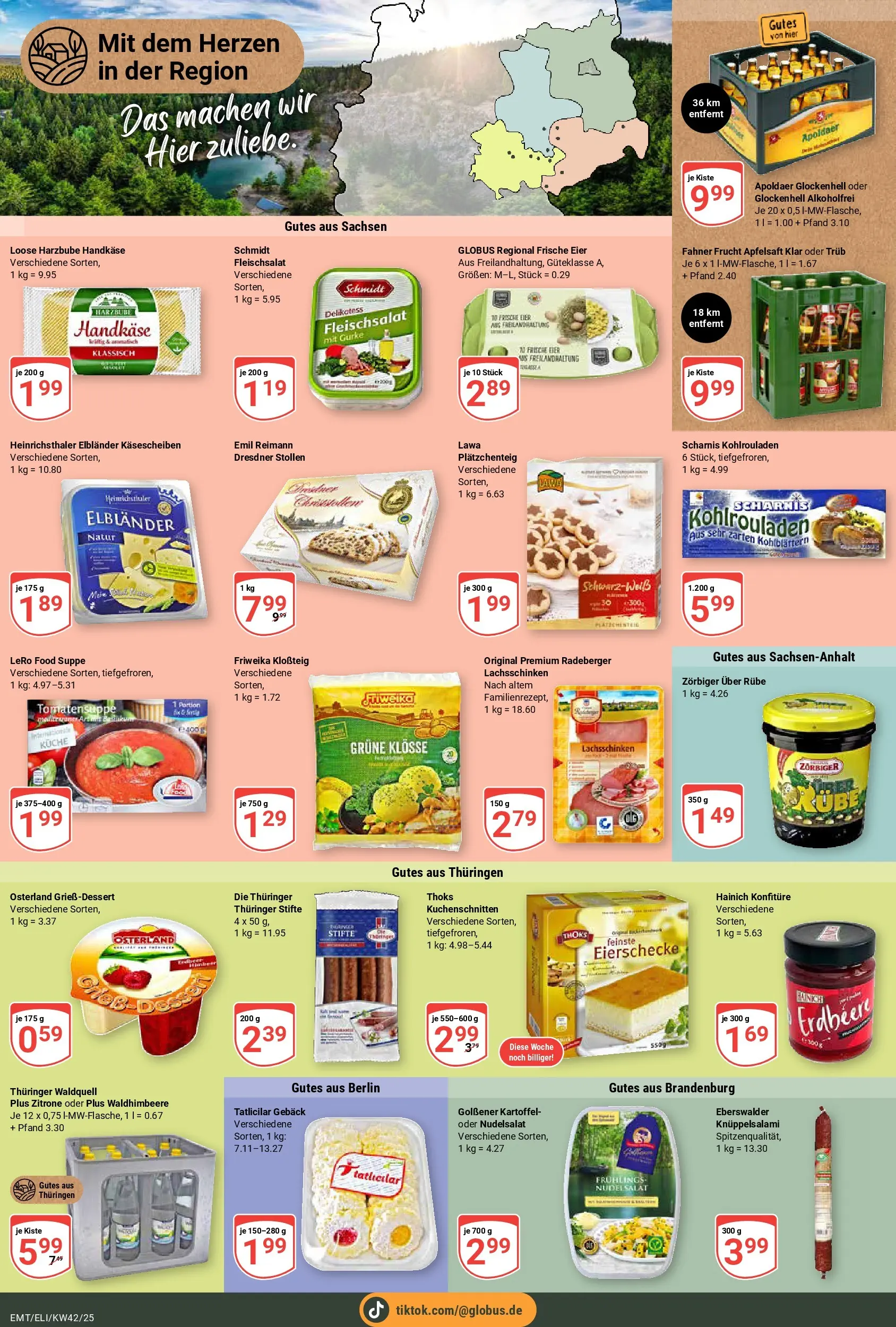 Globus prospekt Mittelhausen	 (ab 12.10.2025) » Angebote online | Seite: 17 | Produkte: Eier, Küche, Apfelsaft, Zitrone