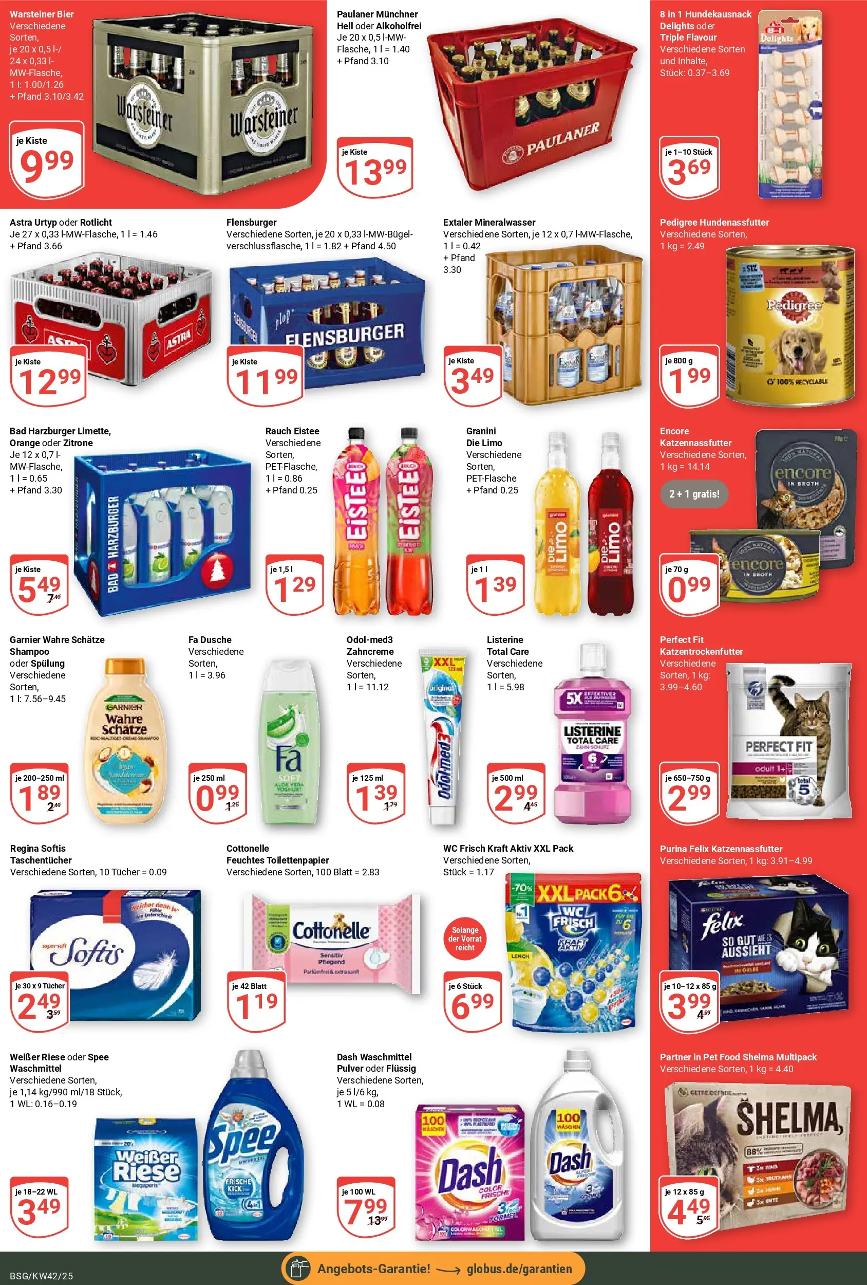 Globus prospekt Braunschweig	 (ab 12.10.2025) » Angebote online | Seite: 6 | Produkte: Astra, Shampoo, Mineralwasser, Granini