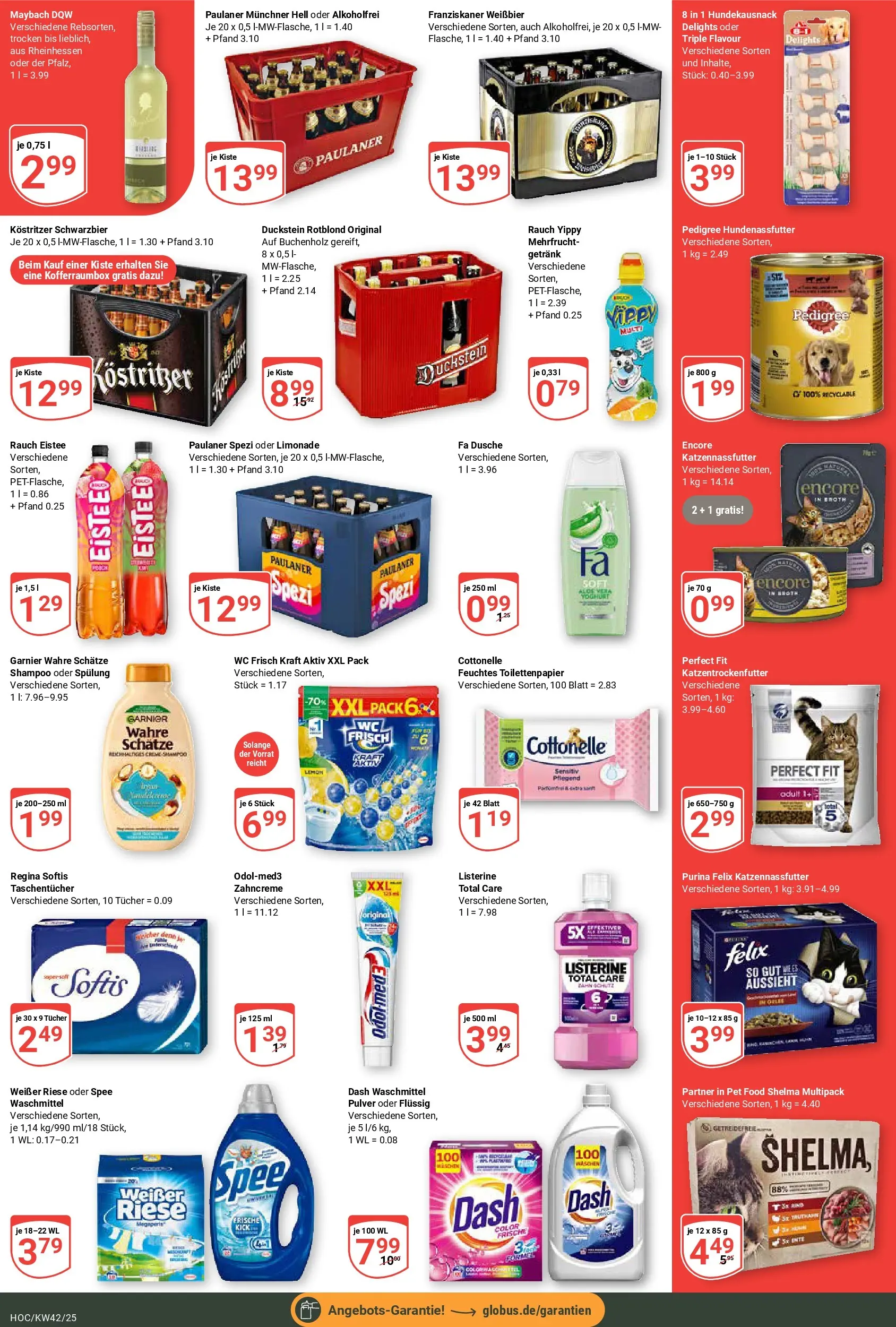 Globus prospekt Hockenheim	 (ab 12.10.2025) » Angebote online | Seite: 5 | Produkte: Limonade, Spee, Waschmittel, Listerine