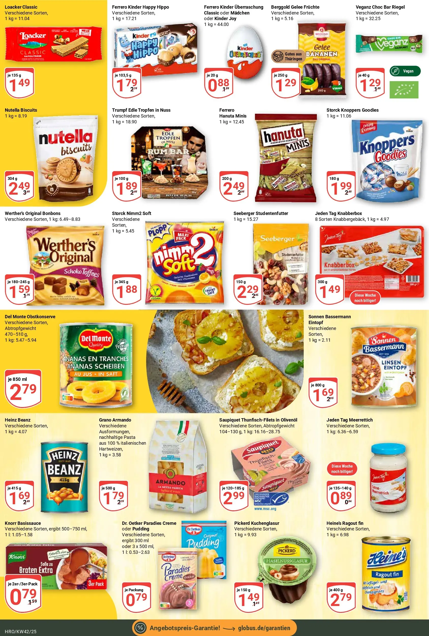 Globus prospekt Rostock	 (ab 12.10.2025) » Angebote online | Seite: 15 | Produkte: Thunfisch, Olivenol, Pudding, Saft
