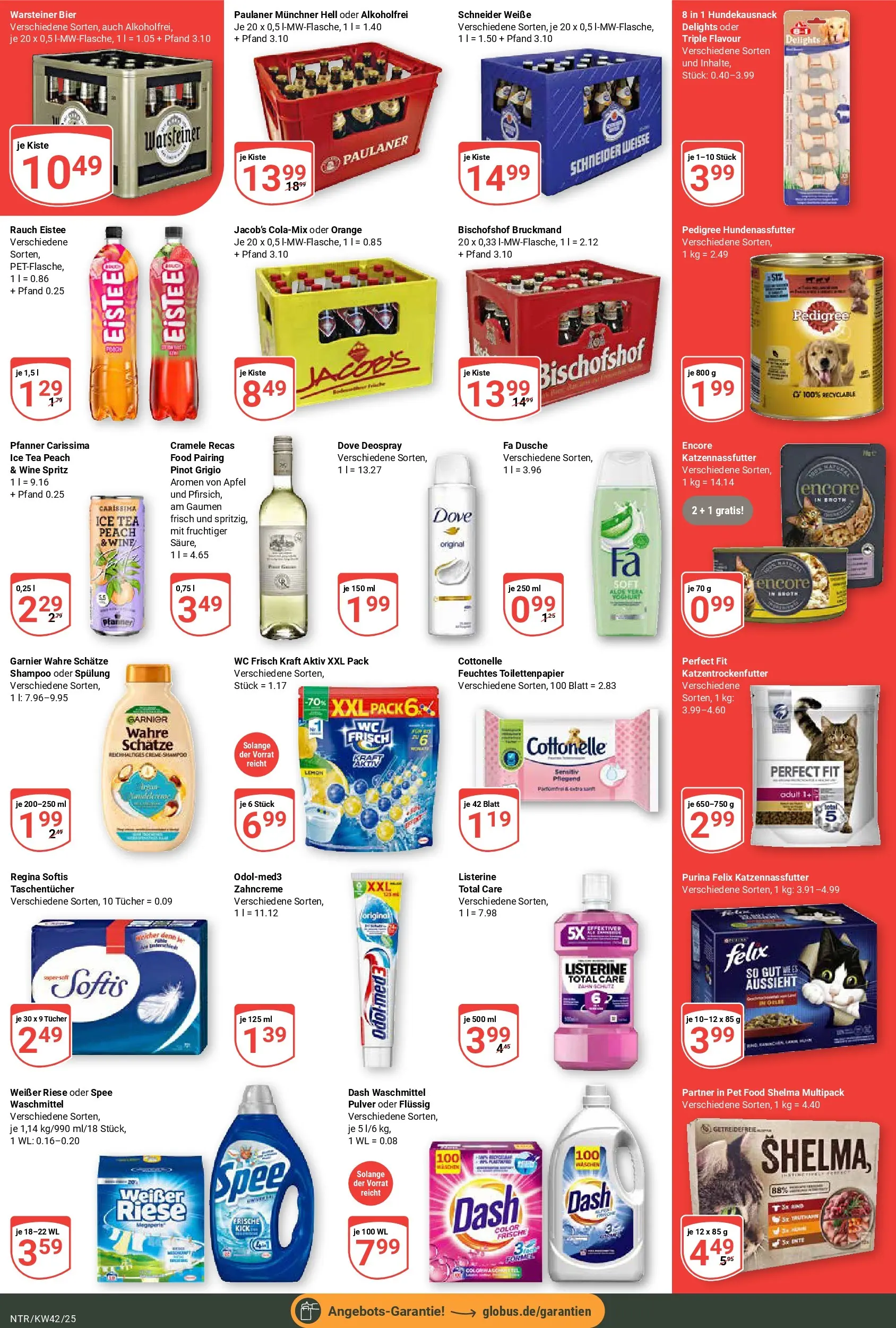 Globus prospekt Neutraubling	 (ab 12.10.2025) » Angebote online | Seite: 4 | Produkte: Äpfel, Wc frisch, Pedigree, Paulaner