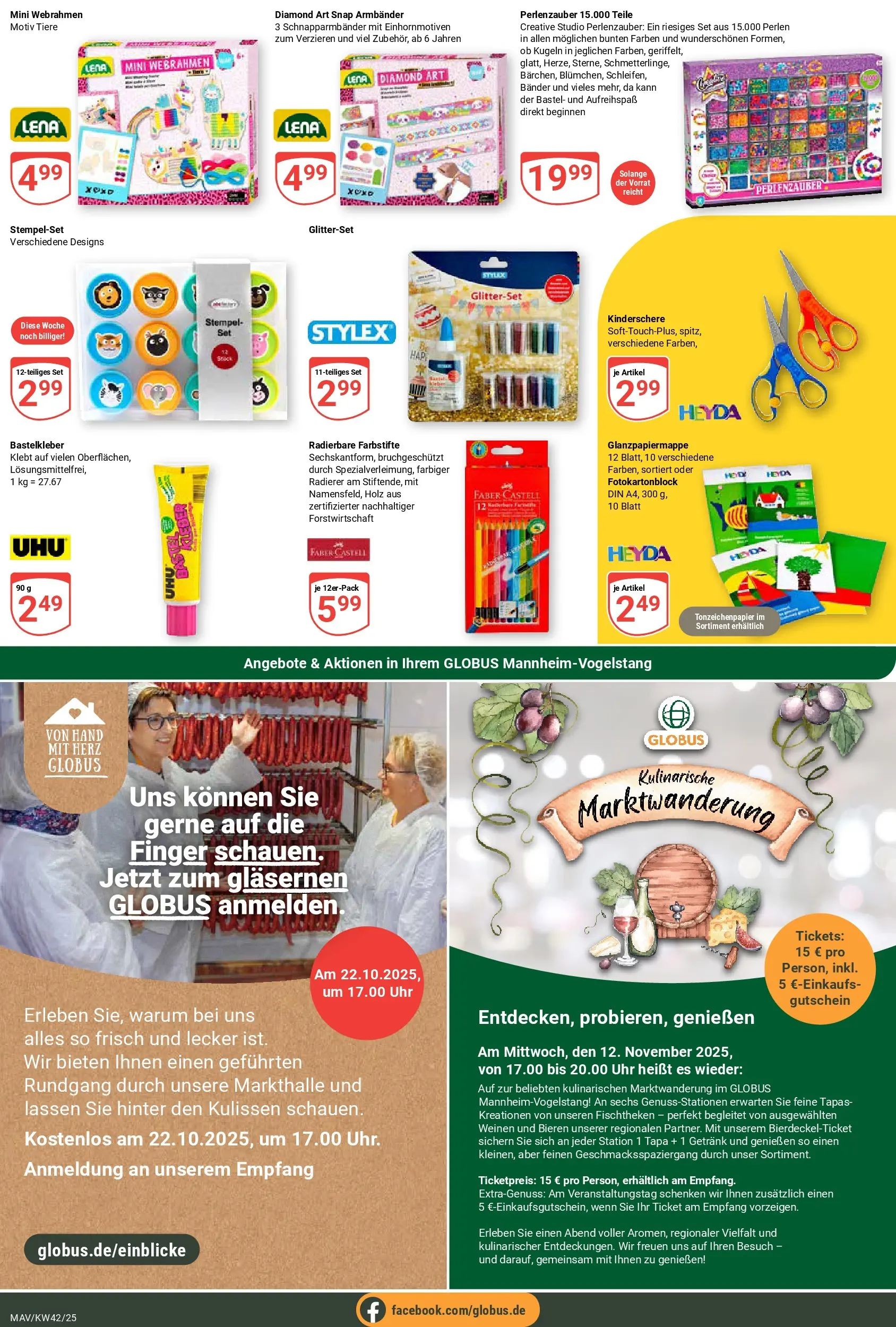 Globus prospekt Mannheim	 (ab 12.10.2025) » Angebote online | Seite: 22 | Produkte: Uhr