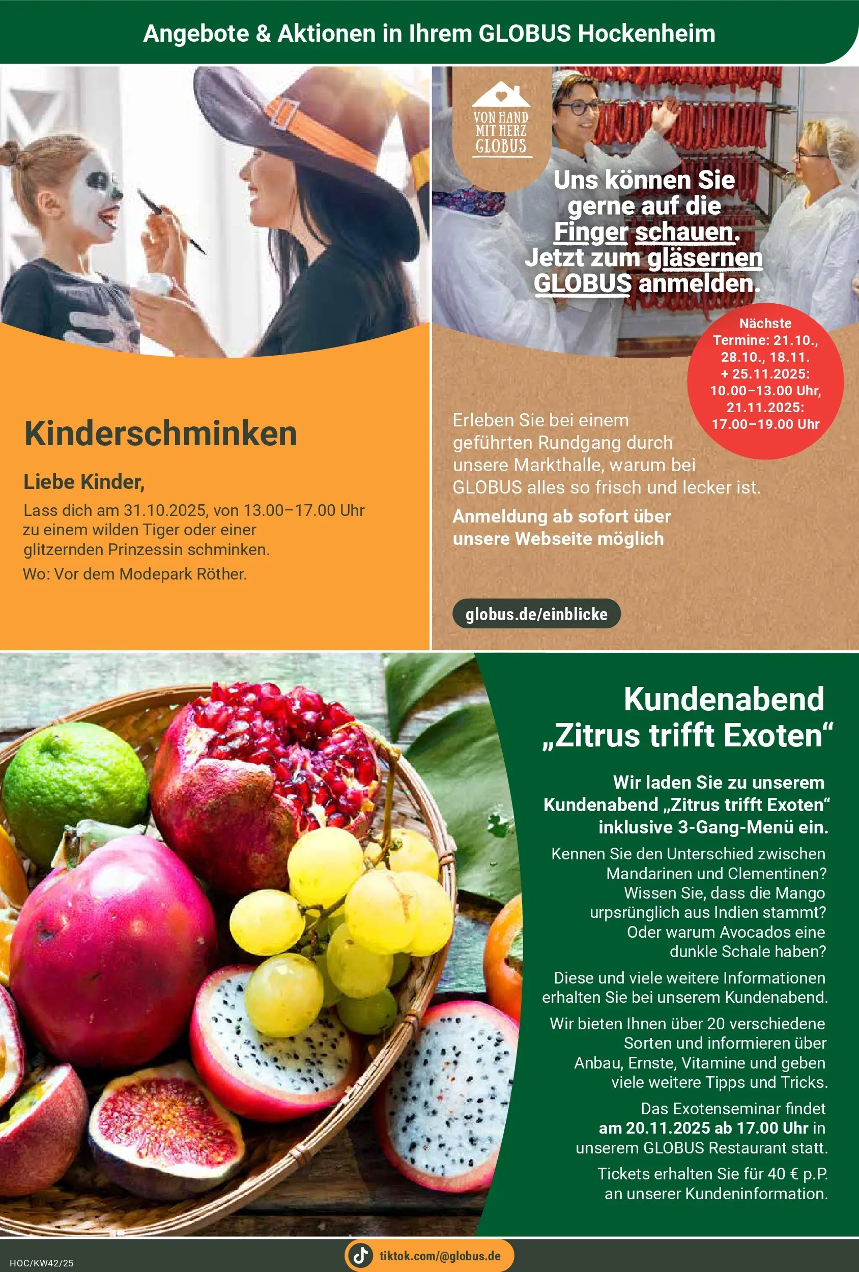 Globus prospekt Hockenheim	 (ab 12.10.2025) » Angebote online | Seite: 22 | Produkte: Mandarinen, Mango, Uhr