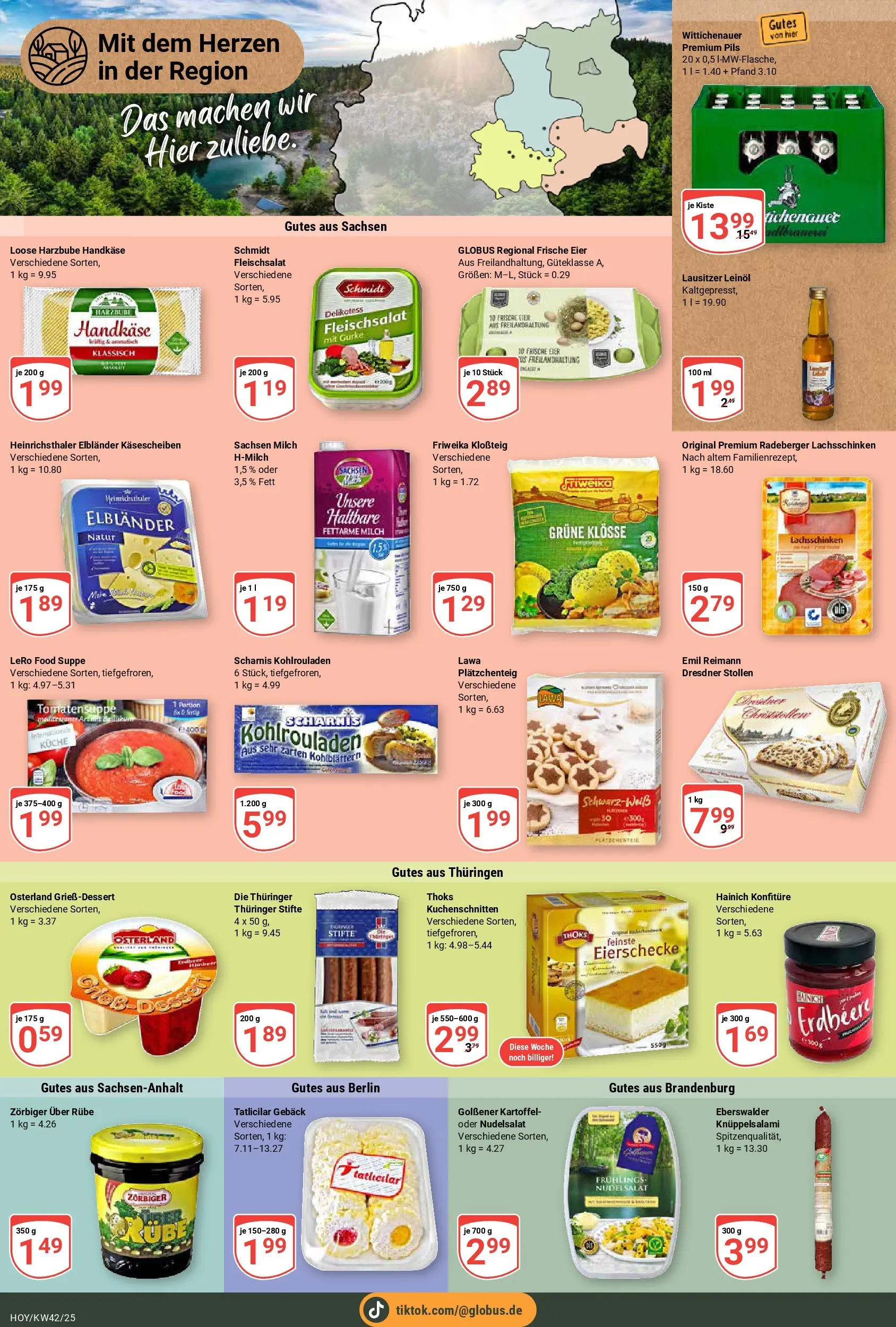 Globus prospekt Hoyerswerda	 (ab 12.10.2025) » Angebote online | Seite: 15 | Produkte: Eier, Leinöl, Pils, Küche