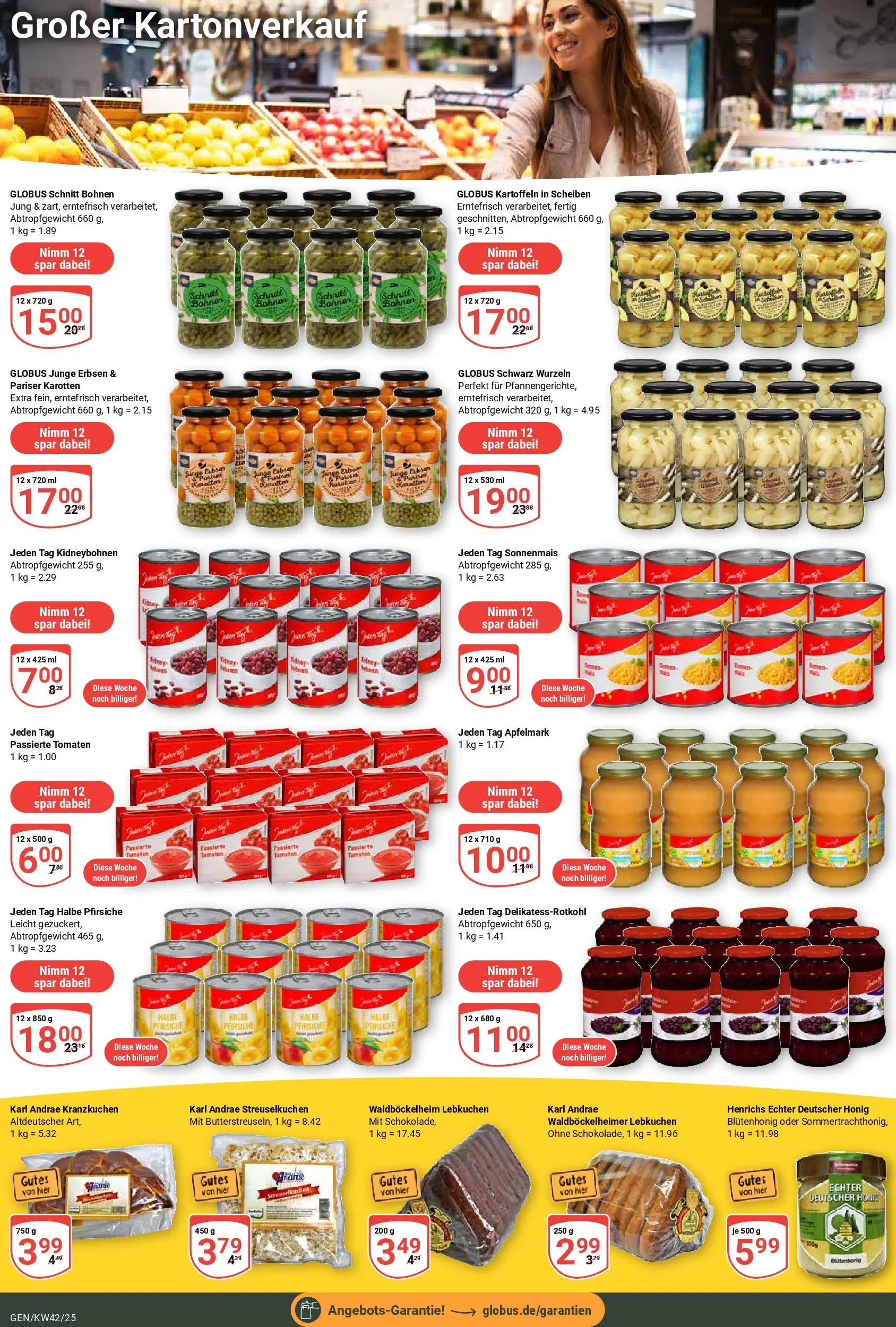 Globus prospekt Gensingen	 (ab 12.10.2025) » Angebote online | Seite: 17 | Produkte: Tomaten, Kartoffeln, Erbsen