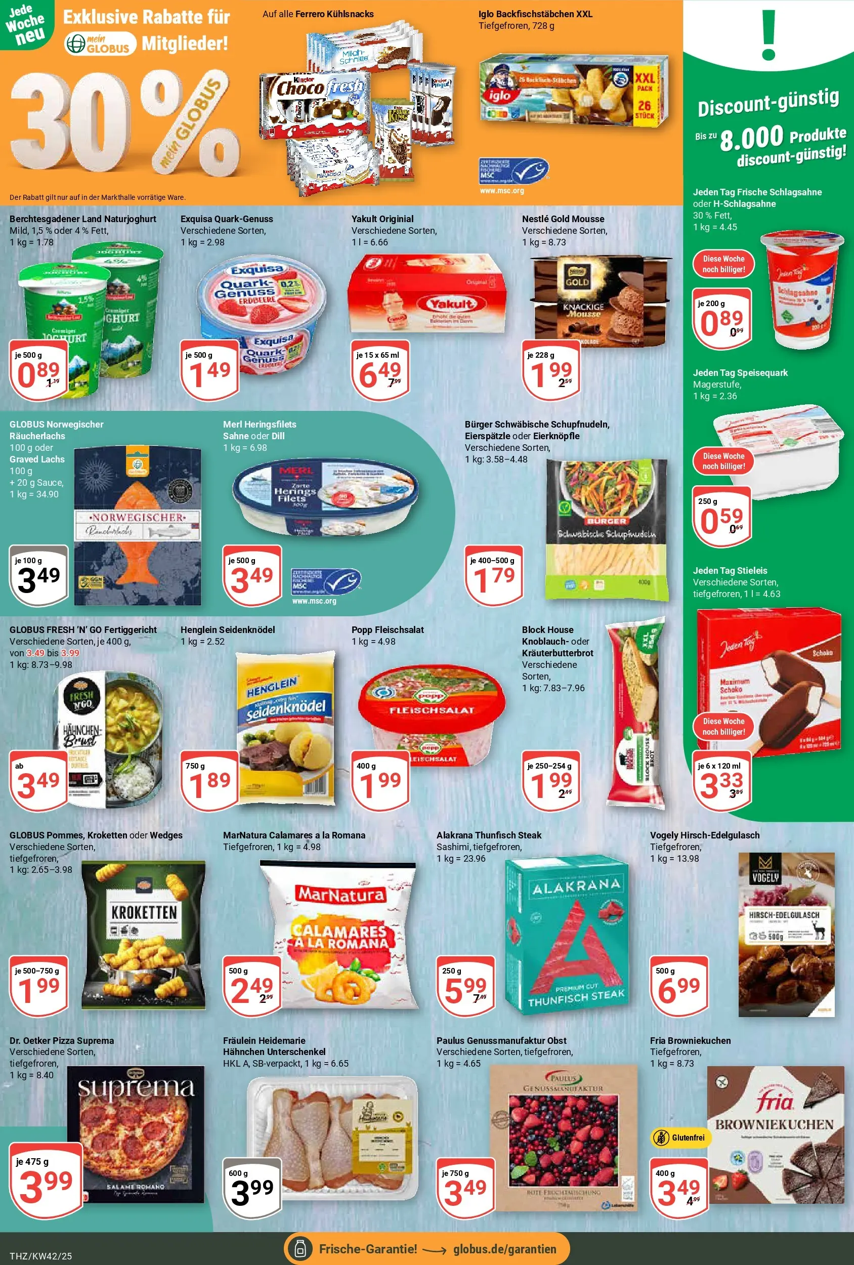 Globus prospekt Zeitz	 (ab 12.10.2025) » Angebote online | Seite: 10 | Produkte: Burger, Lachs, Räucherlachs, Brot