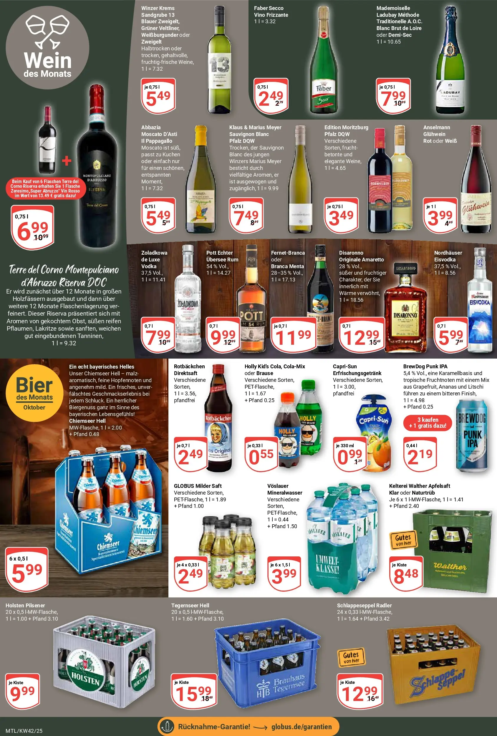 Globus prospekt Maintal-Dörnigheim	 (ab 12.10.2025) » Angebote online | Seite: 15 | Produkte: Ananas, Apfelsaft, Mineralwasser, Radler