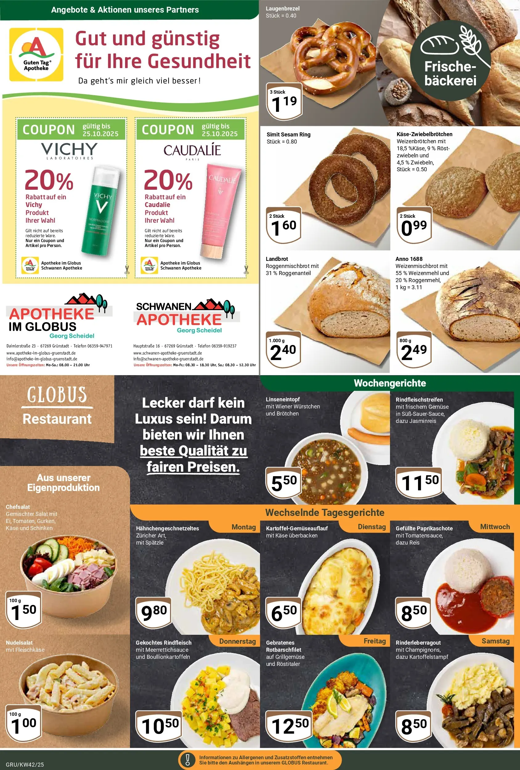 Globus prospekt Grünstadt	 (ab 12.10.2025) » Angebote online | Seite: 7 | Produkte: Jasminreis, Weizenmehl, Zwiebeln, Uhr