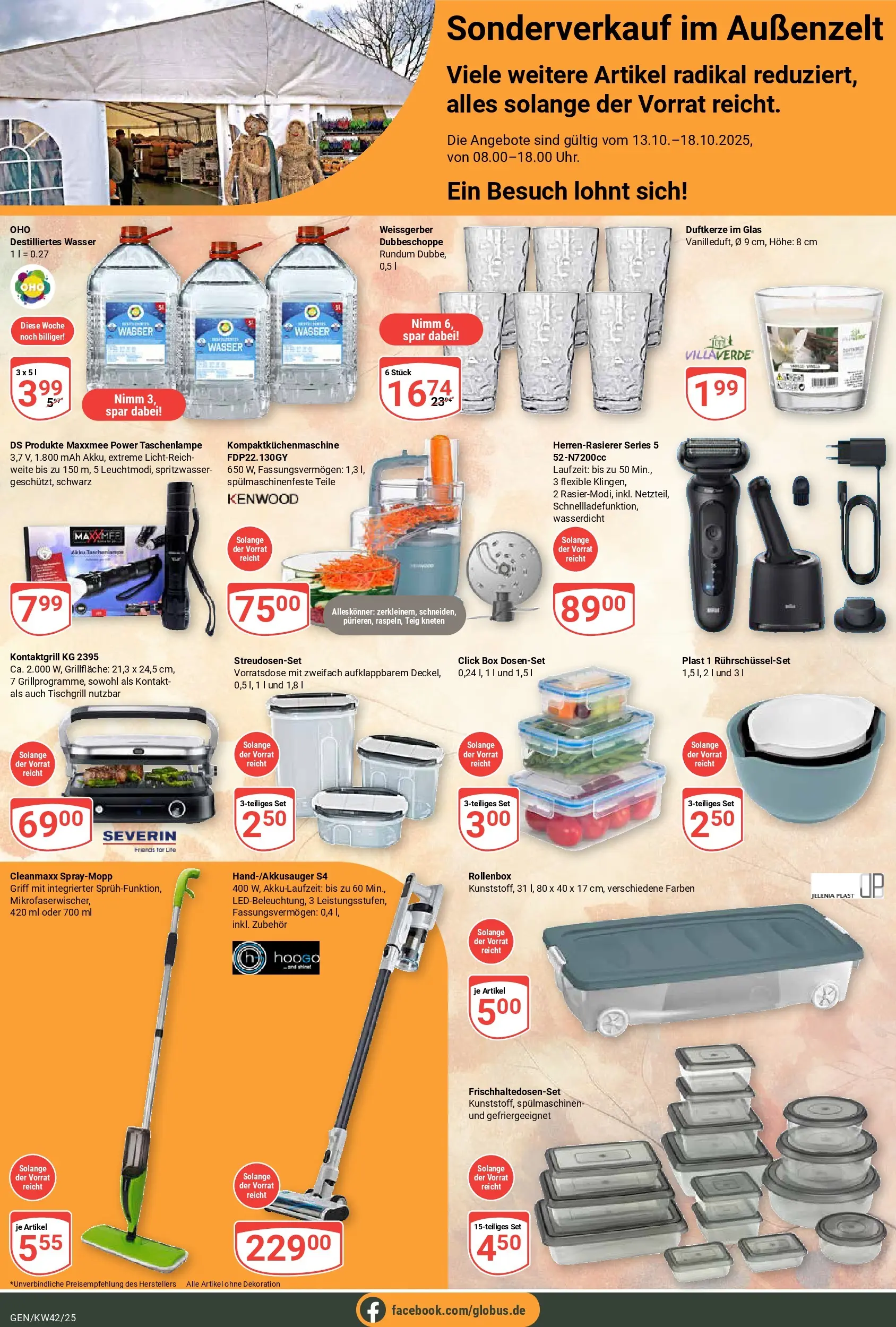 Globus prospekt Gensingen	 (ab 12.10.2025) » Angebote online | Seite: 28 | Produkte: Box, Wasser