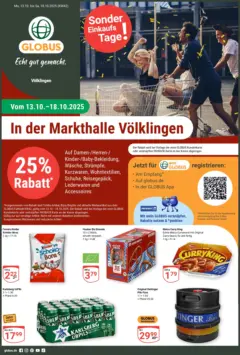Globus prospekt Völklingen	 ab 12.10.2025 gültig