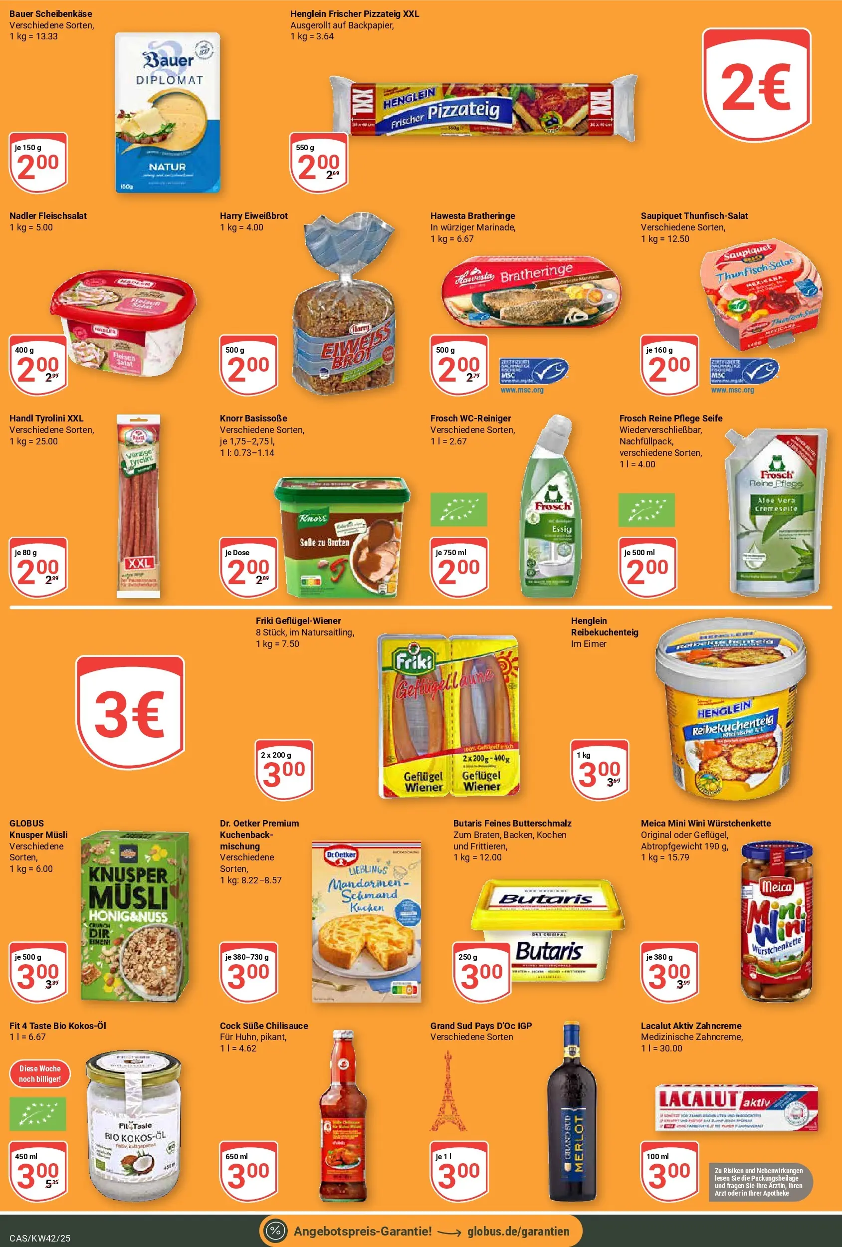 Globus prospekt Castrop-Rauxel	 (ab 12.10.2025) » Angebote online | Seite: 13 | Produkte: Musli, Essig, Meica, Soße