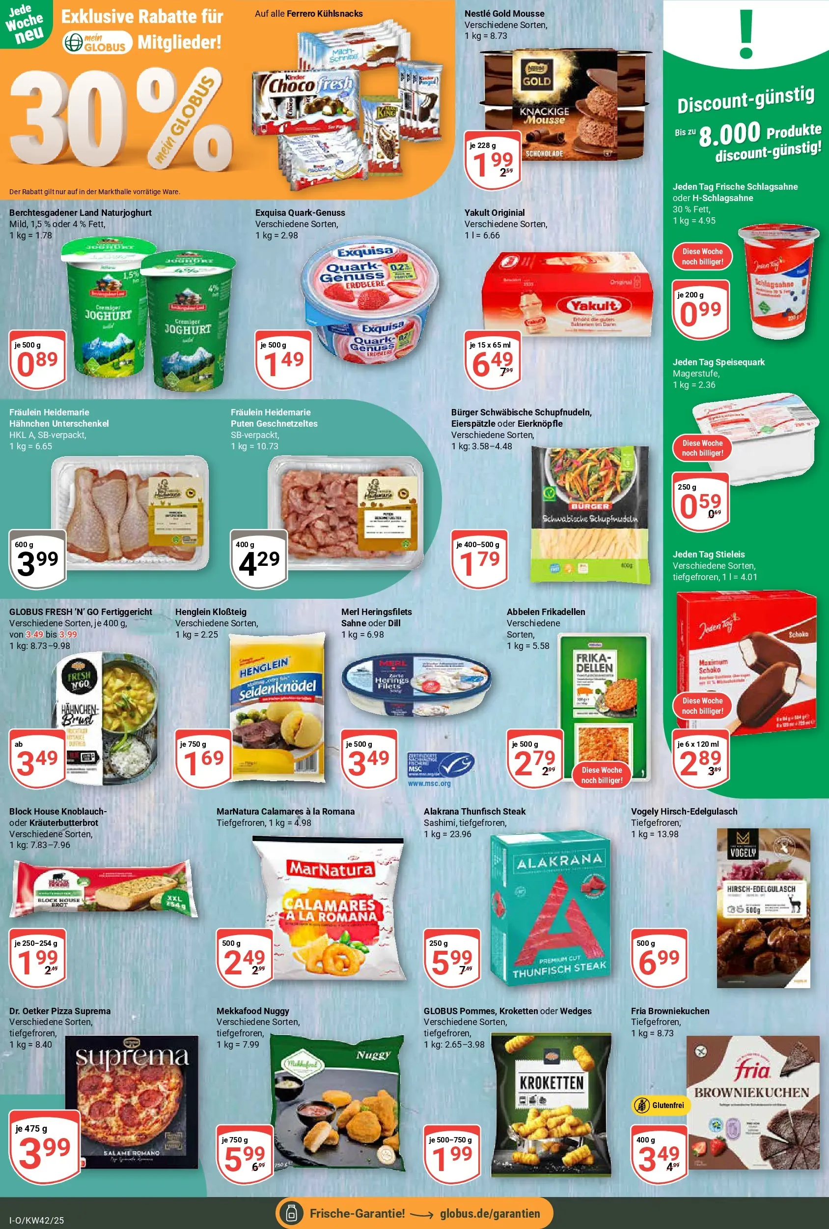 Globus prospekt Idar-Oberstein	 (ab 12.10.2025) » Angebote online | Seite: 12 | Produkte: Hahnchen, Knoblauch, Dill, Speisequark