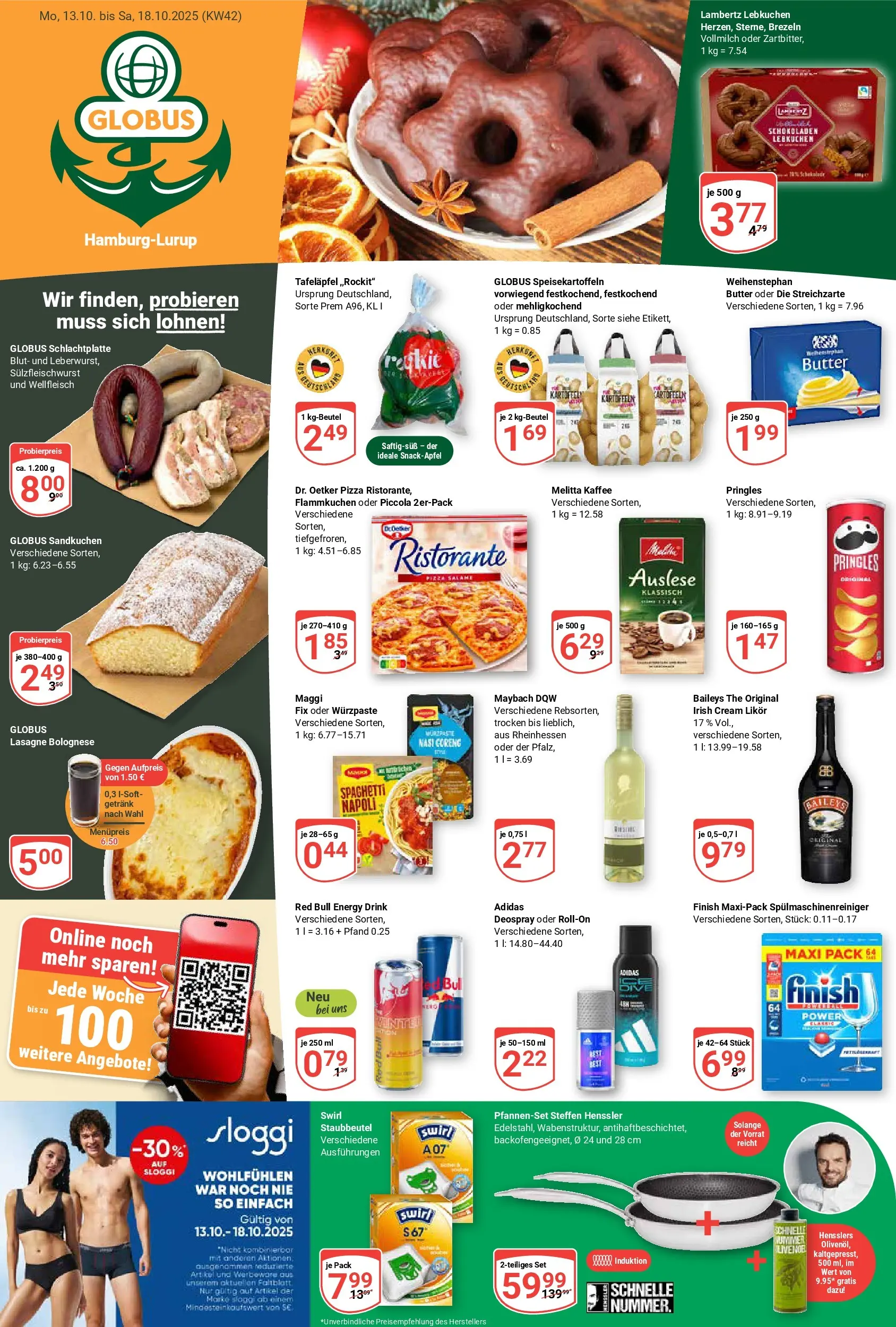 Globus prospekt Hamburg	 (ab 12.10.2025) » Angebote online | Seite: 5 | Produkte: Melitta, Kaffee, Likör, Deospray