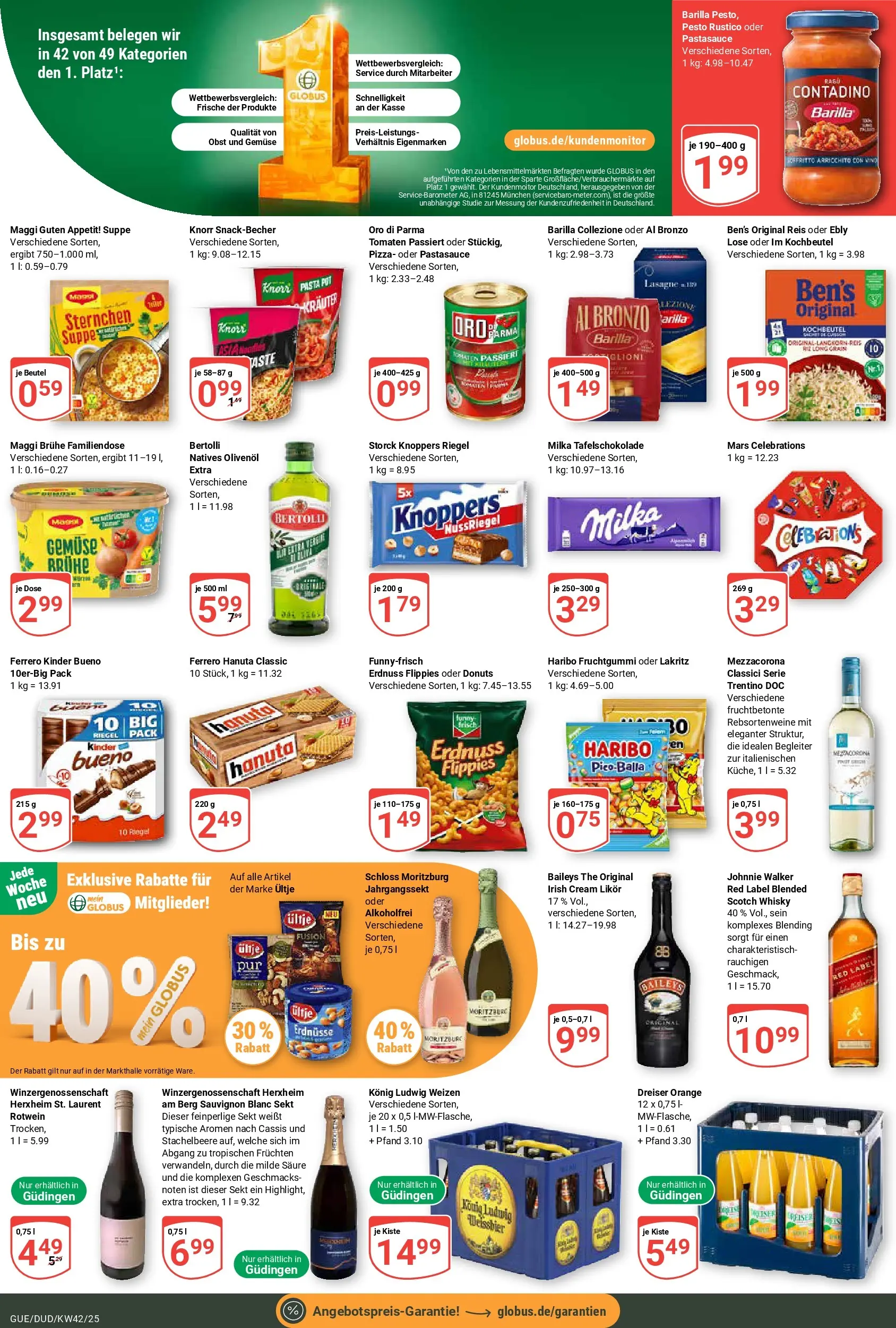 Globus prospekt Saarbrücken-Güdingen	 (ab 12.10.2025) » Angebote online | Seite: 5 | Produkte: Maggi, Sekt, Milka, Donuts