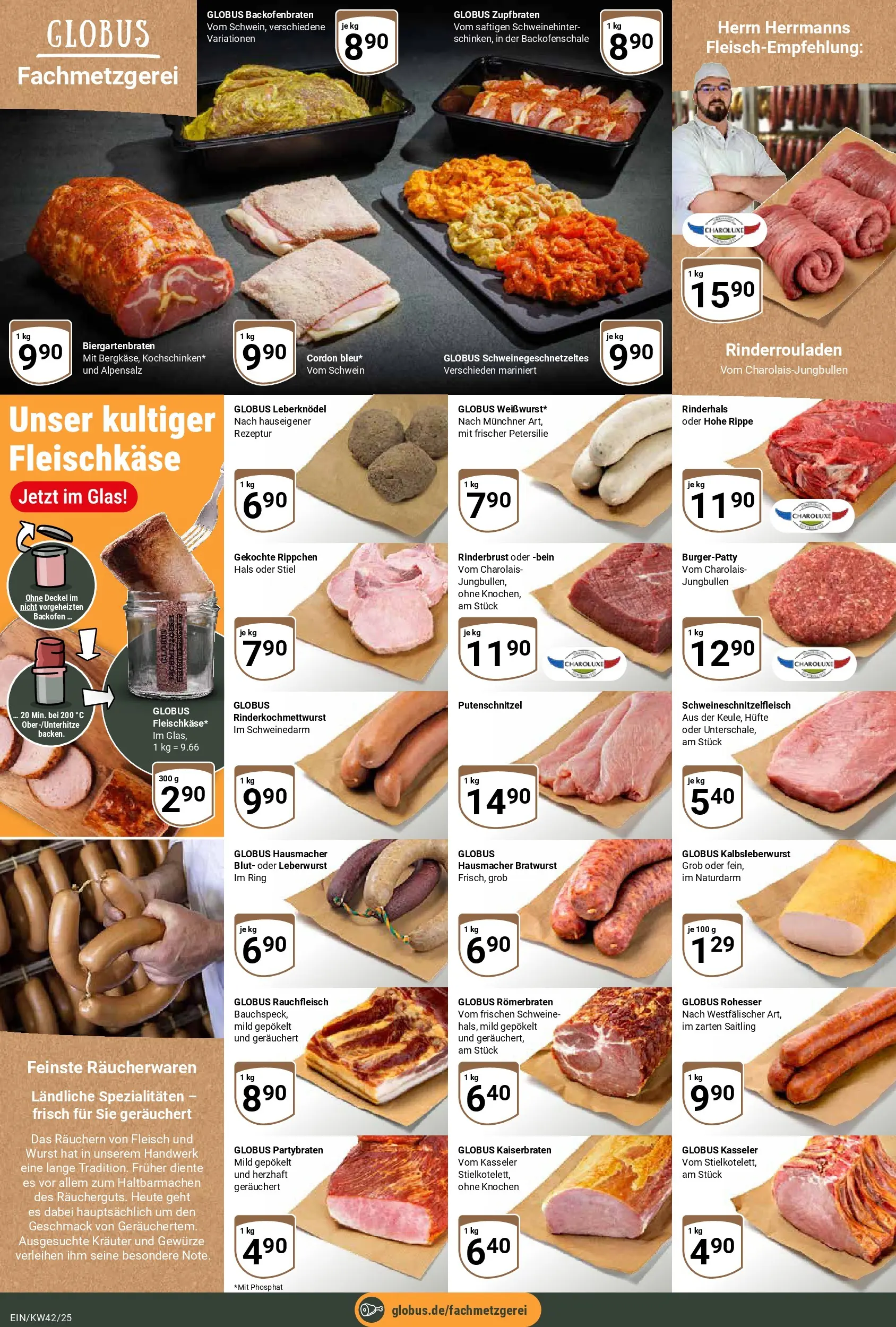 Globus prospekt Homburg-Einöd	 (ab 12.10.2025) » Angebote online | Seite: 13 | Produkte: Gewürze, Putenschnitzel, Backofen, Fleisch