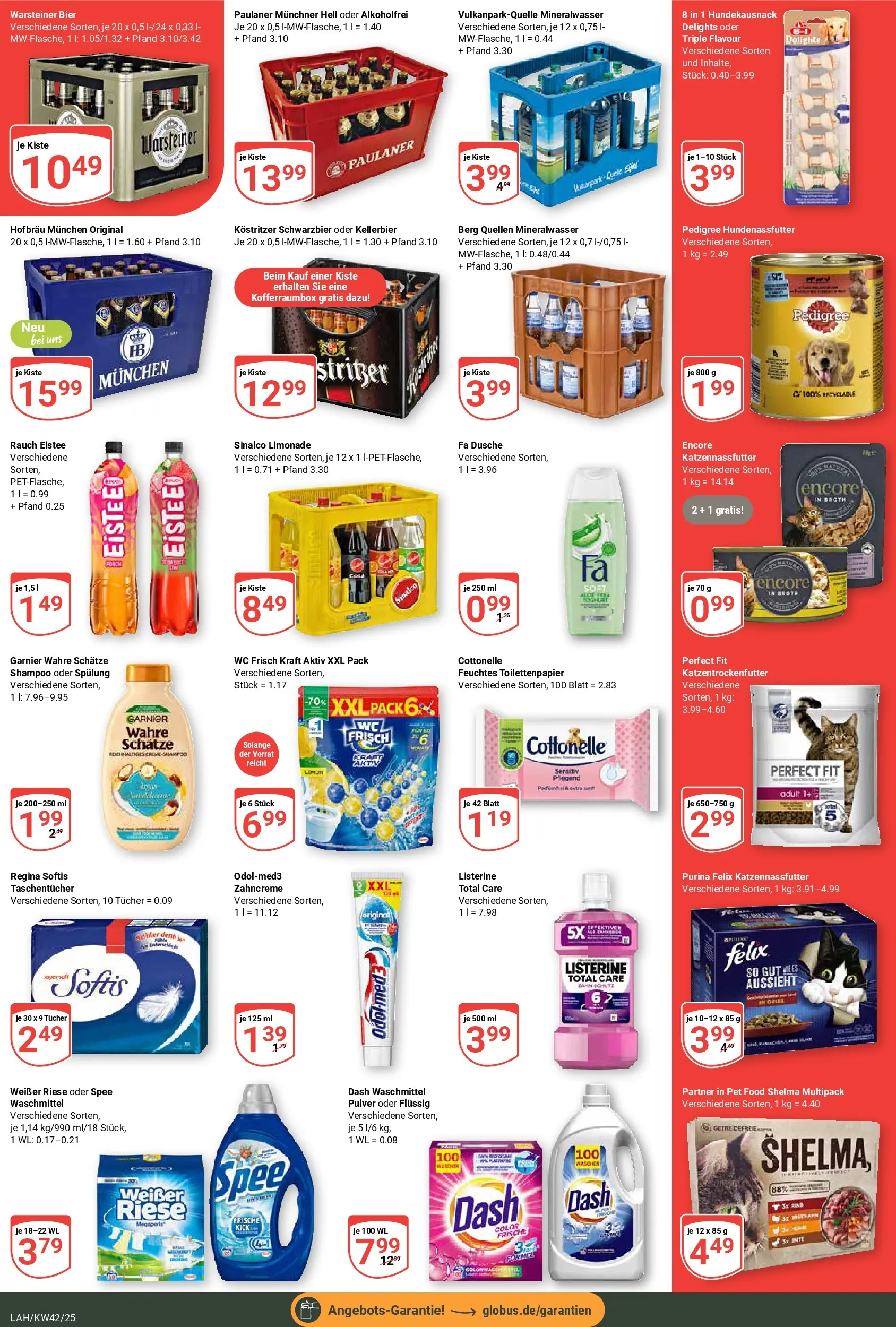Globus prospekt Lahnstein	 (ab 12.10.2025) » Angebote online | Seite: 6 | Produkte: Cola, Shampoo, Listerine, Toilettenpapier