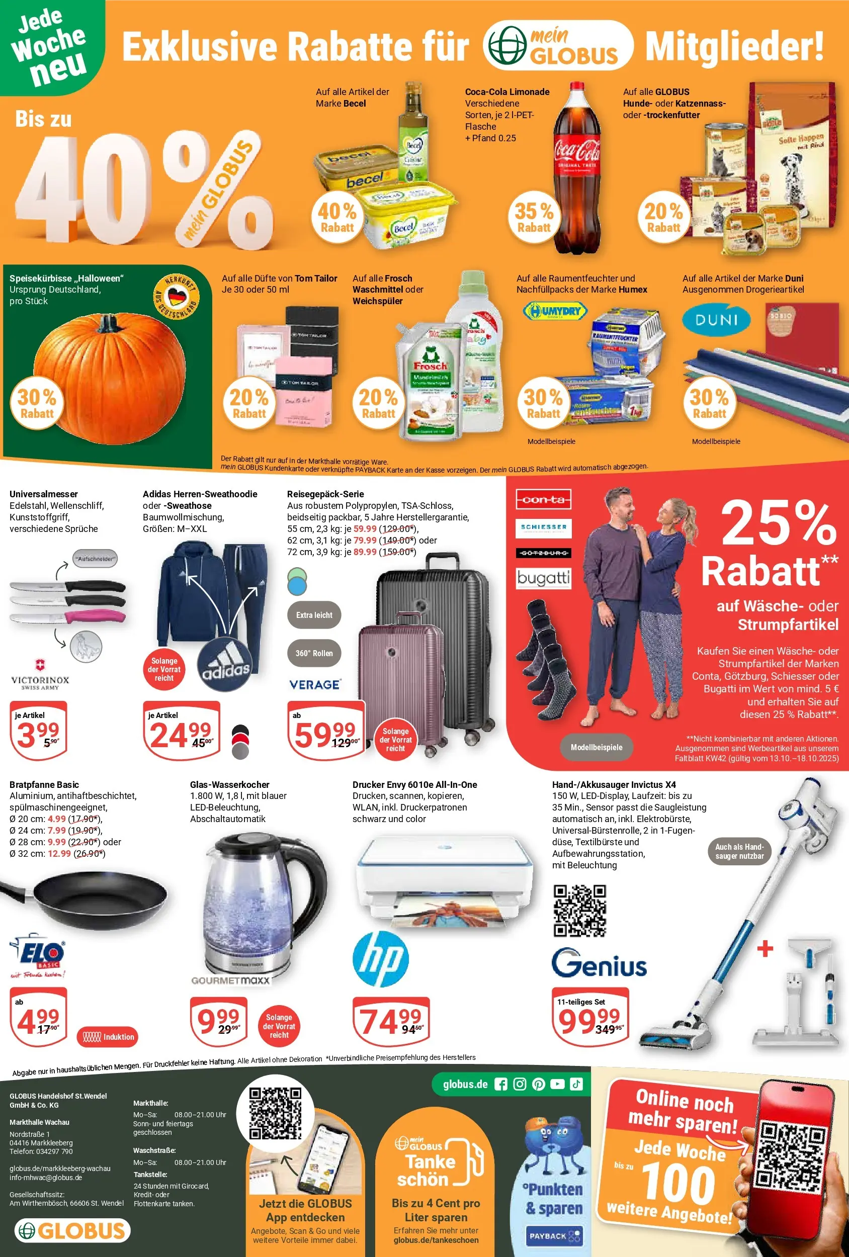 Globus prospekt Markkleeberg	 (ab 12.10.2025) » Angebote online | Seite: 23 | Produkte: Limonade, Waschmittel, Telefon, Drucker
